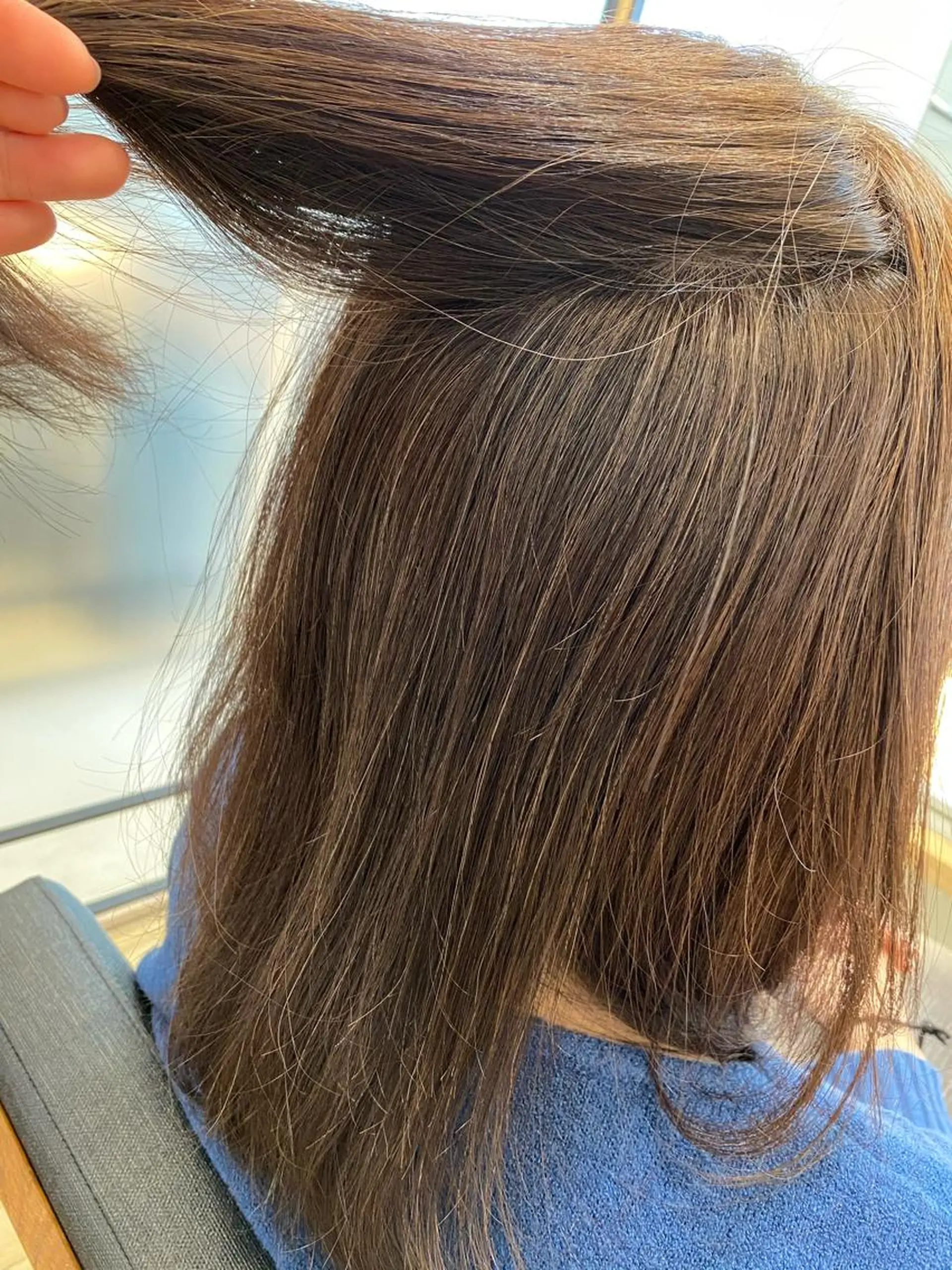 ミディアム アッシュ アッシュグレー アッシュグレージュ サイトウ ナツキのヘアスタイル