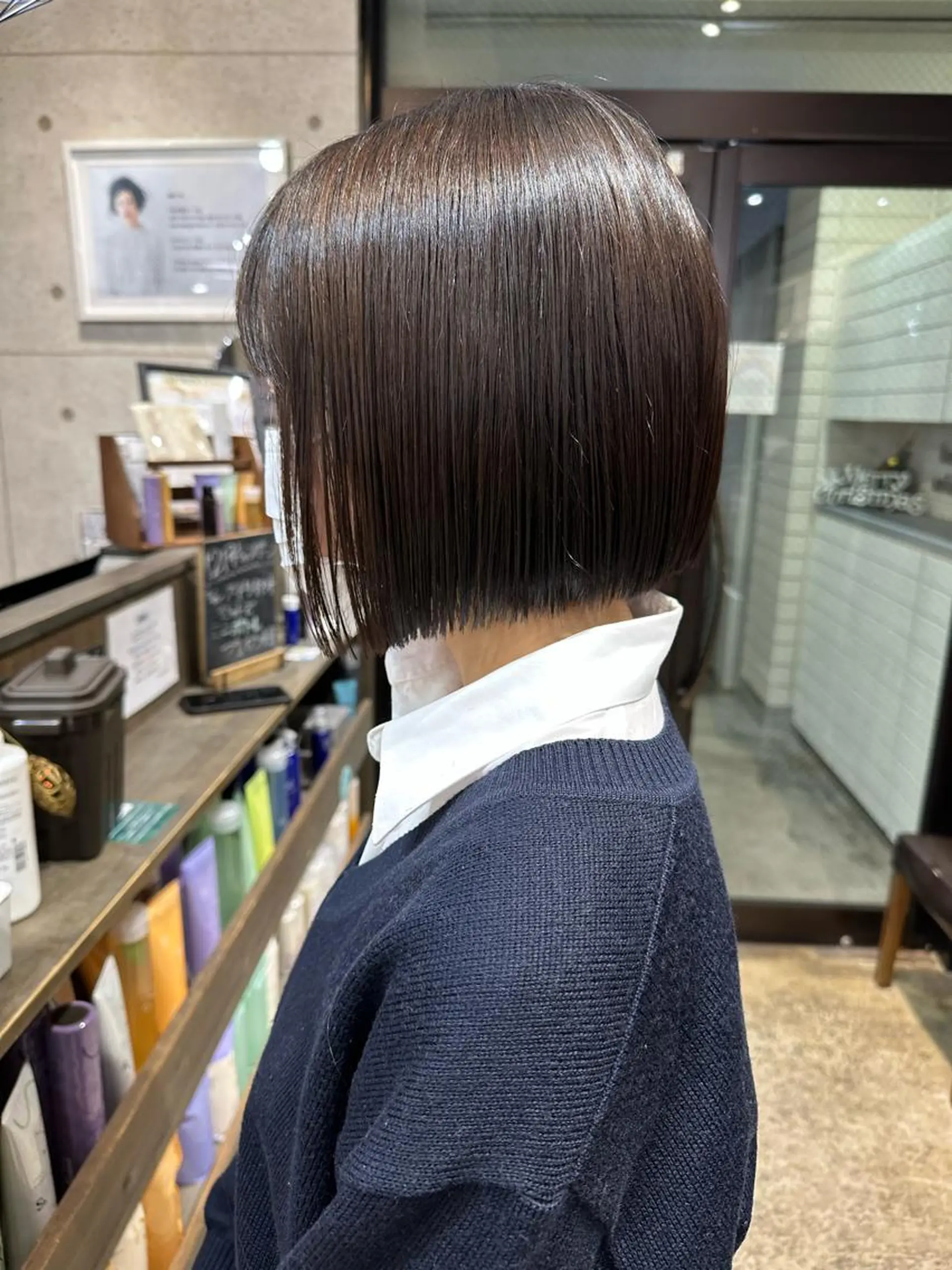 ショート ボブ 小顔カット 遠藤沙也加 /レイヤーカットのヘアスタイル