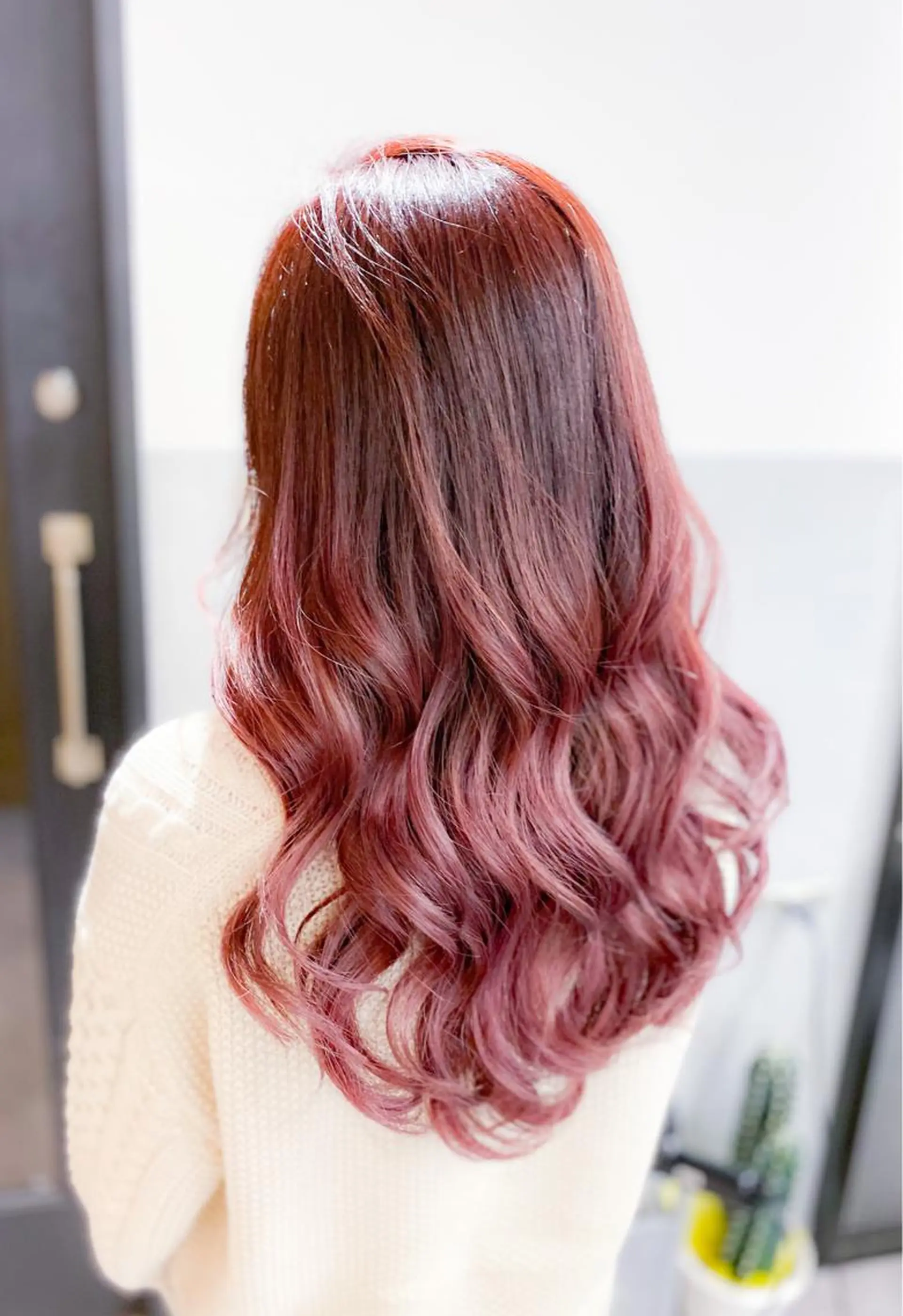 セミロング ヘアカラー 常山 篤志のヘアスタイル