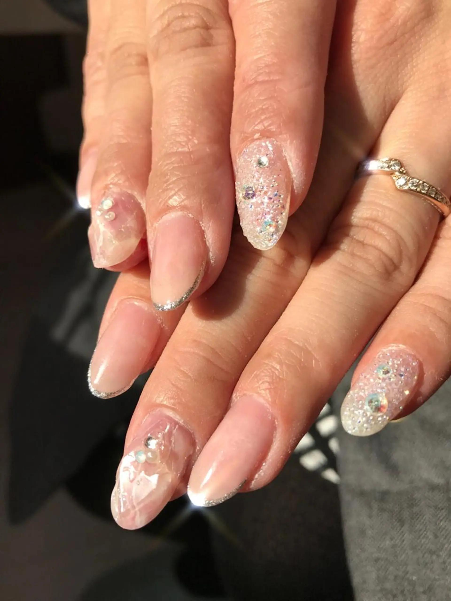 ネイル 大理石ネイル(マーブル) . yuimiのネイルデザイン