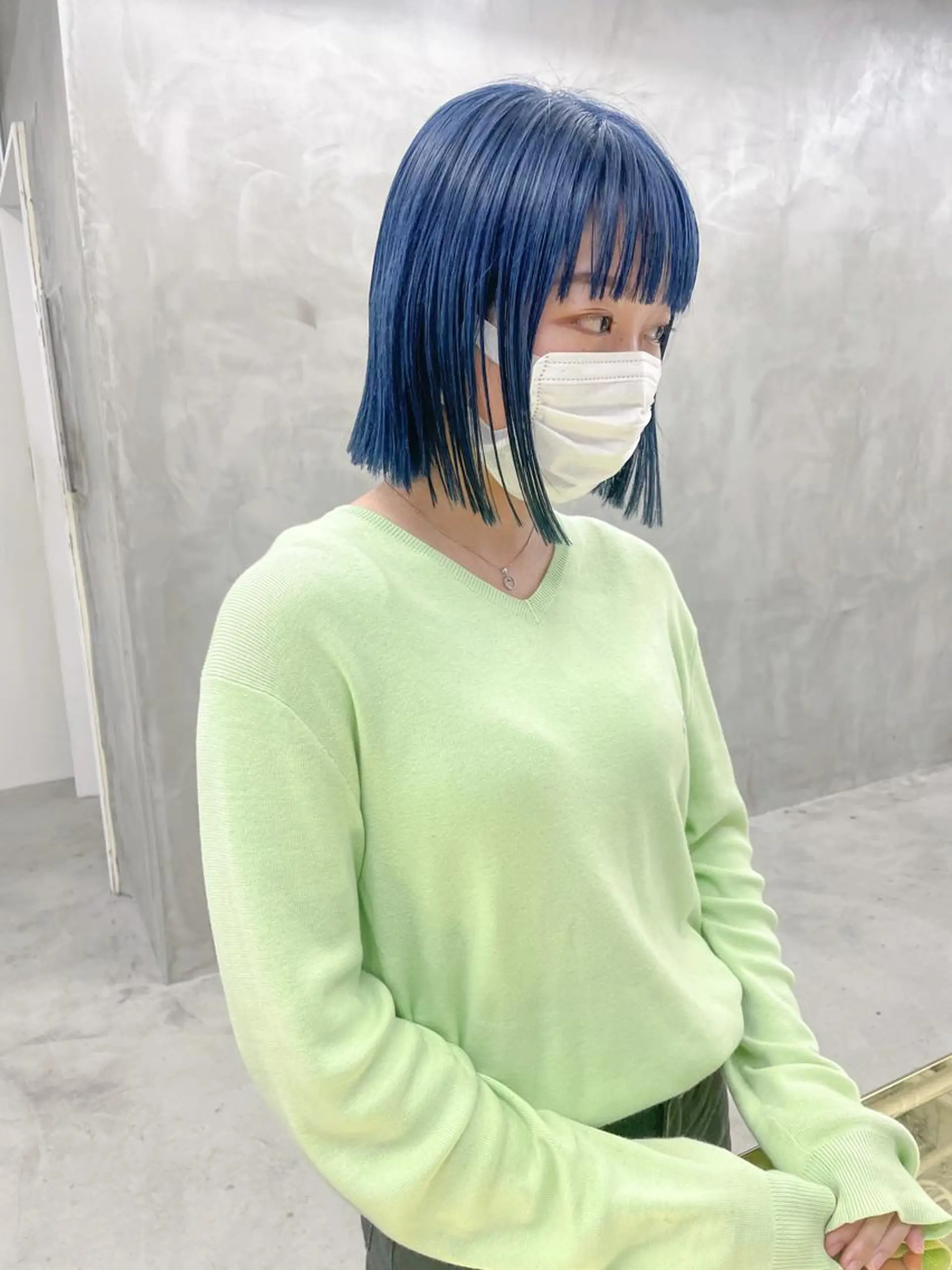 ミディアム カラー yurika☁️ 似合わせ｜レイヤーのヘアスタイル