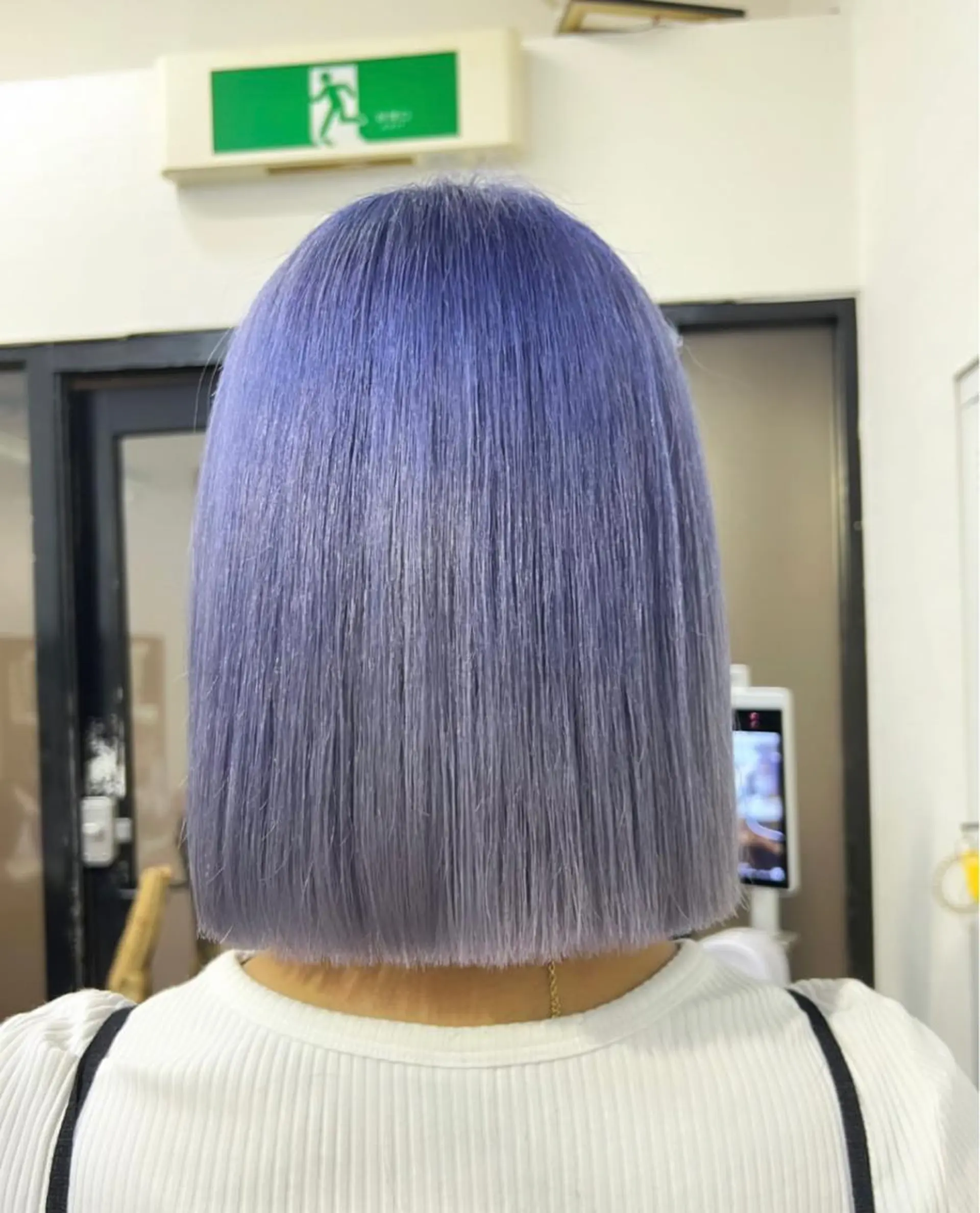 ミディアム カラー ブリーチ ケアブリーチ ヘアカラー 🧠U-topia 西村彩🧠のヘアスタイル