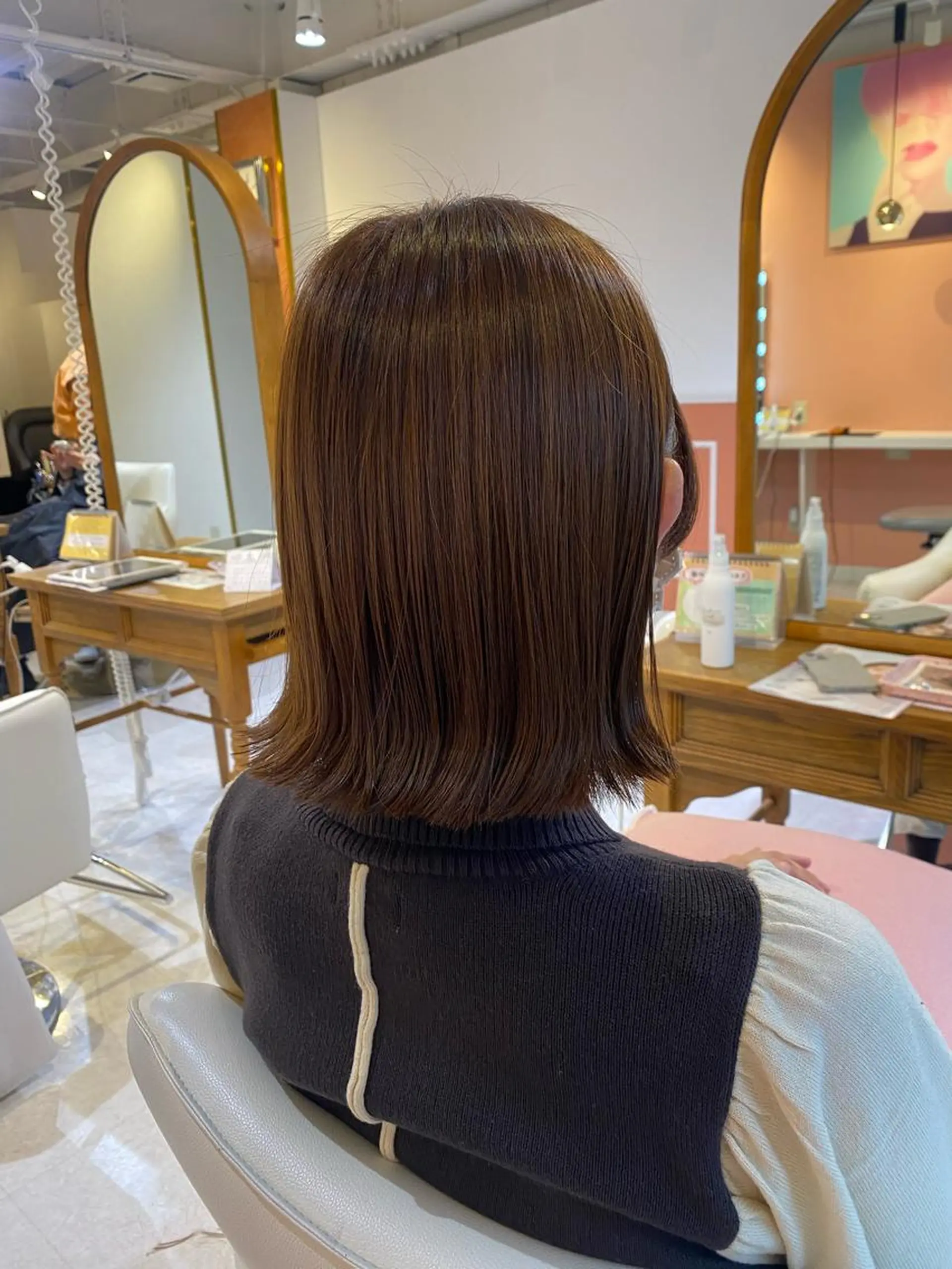 ショート カット トリートメント 梛木 唯のヘアスタイル
