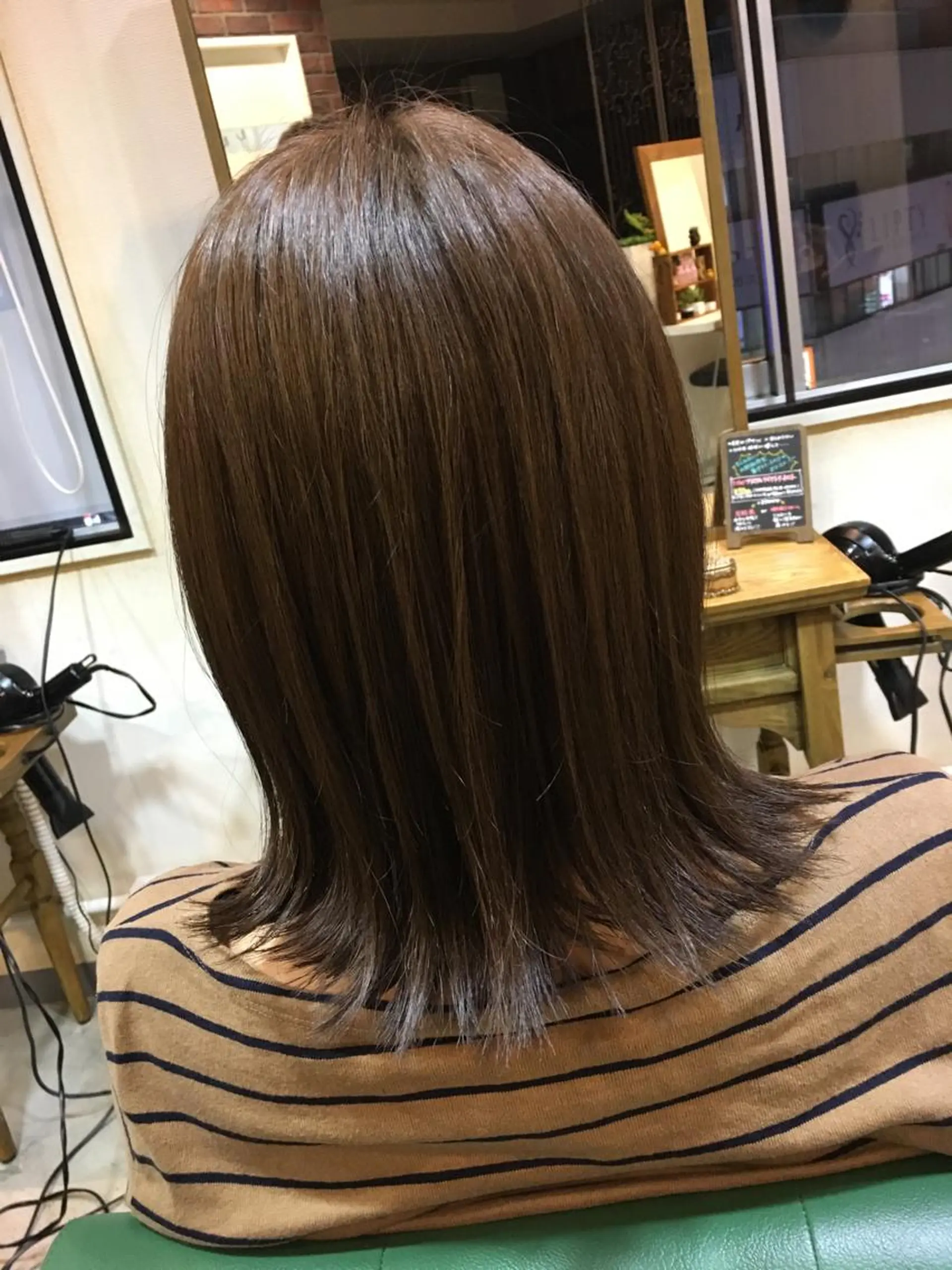 ミディアム 🌟ROUGE 🧸おびつななみのヘアスタイル