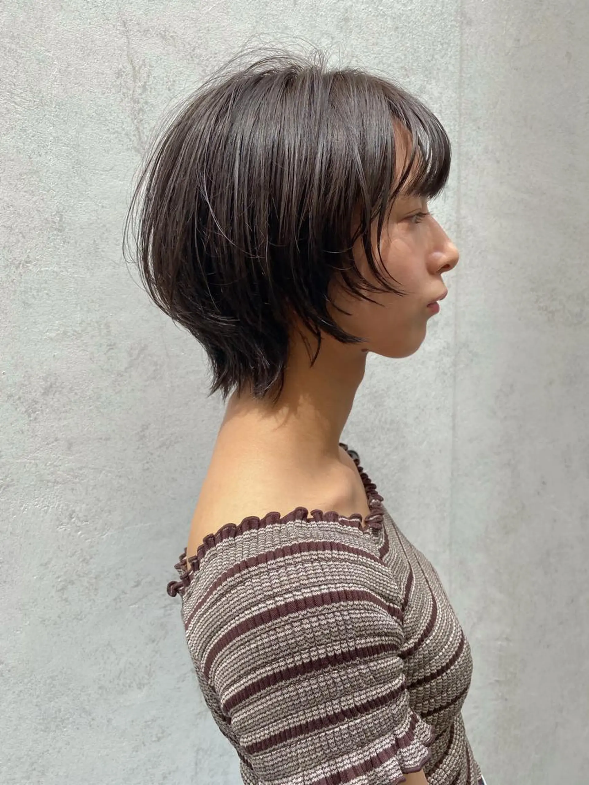 ショート ショートレイヤー 韓国風ヘア レイヤーカット ショートヘア ウルフカット a moment(モーメント)所属・蔵前 デザインカット KOBAYASHIのその他イメージ