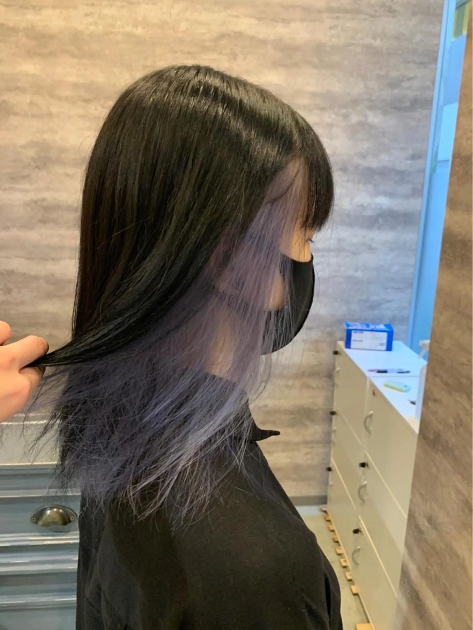 ミディアム カラー 💈Blanco💈 カラー&ケア🌈のヘアスタイル