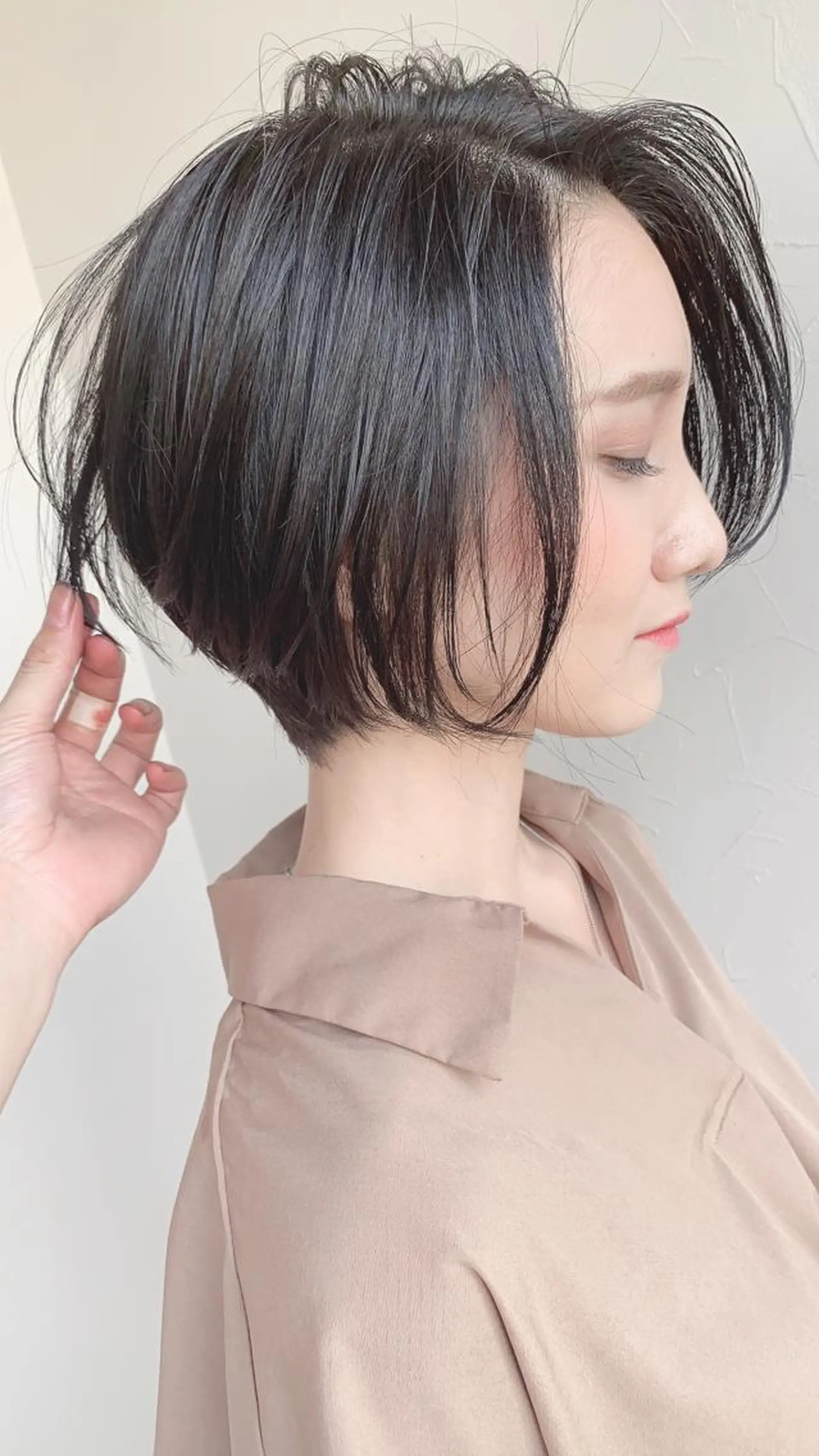 ショート ショートボブ ボブ ショートヘア 狩野 純一郎のヘアスタイル