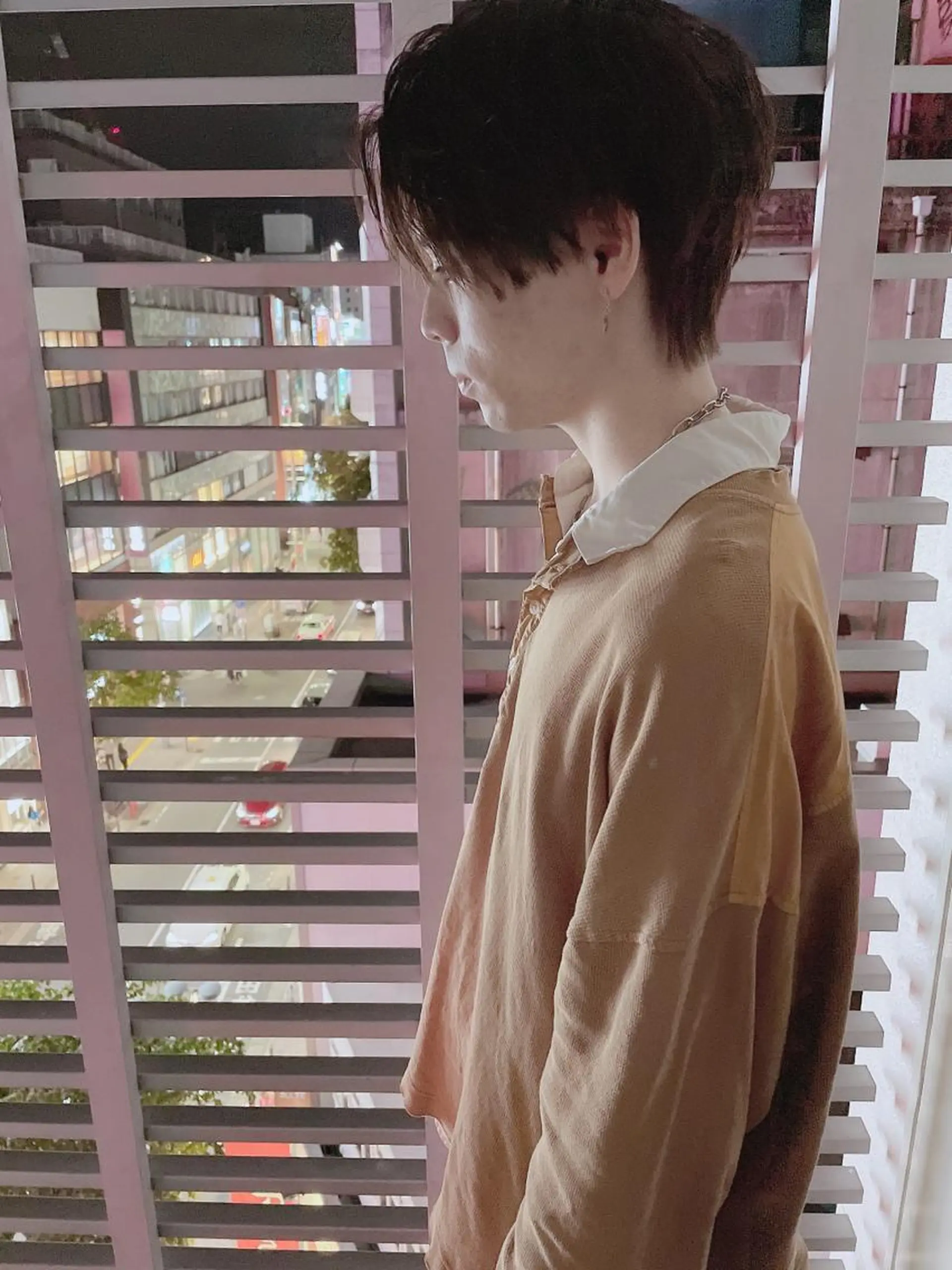 ショート カラー ヘアアレンジ メンズ カット ヘアカラー メンズZina代表 田端 麗治のヘアスタイル