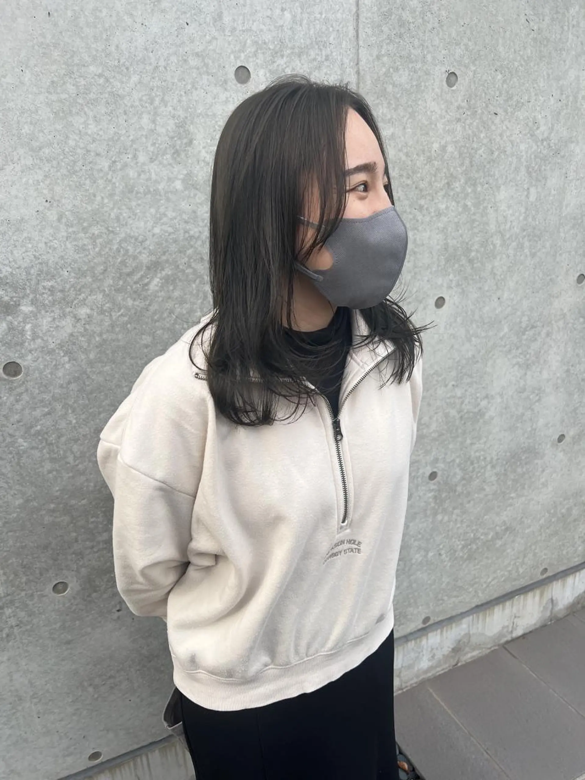 セミロング カラー カット ヘアカラー 誰よりも丁寧なカット 🍀小林輝のヘアスタイル