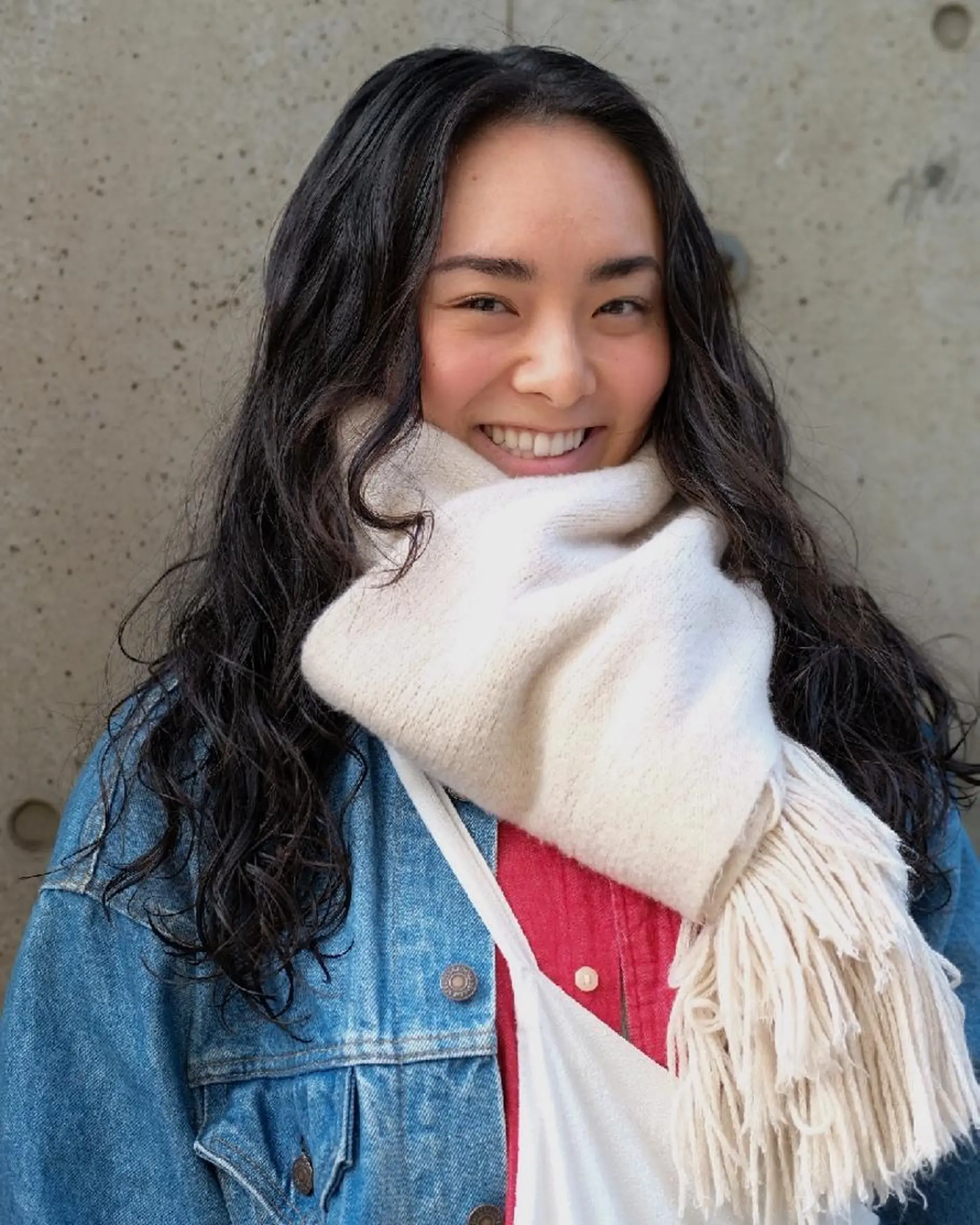 パーマ ミディアム 片岸 信征のヘアスタイル