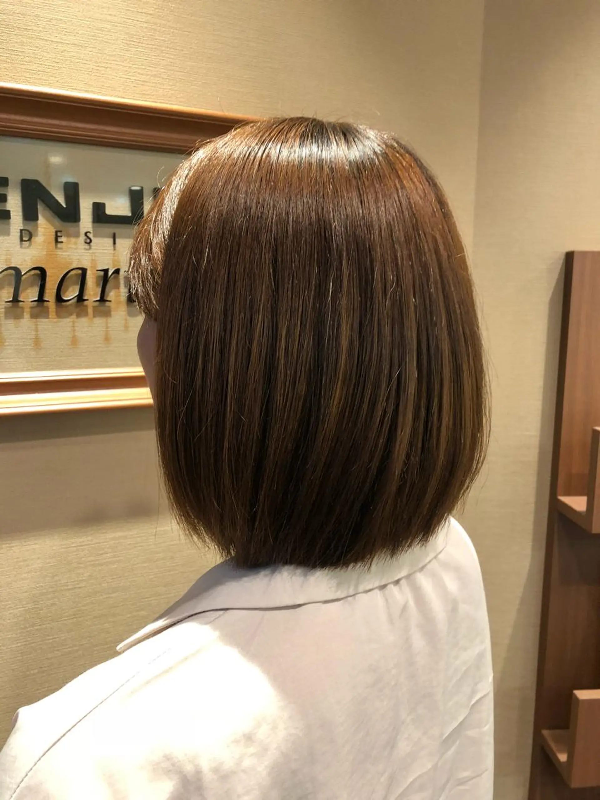 ショート ボブ カット rebo茅ヶ崎所属・神田 澪史のヘアスタイル