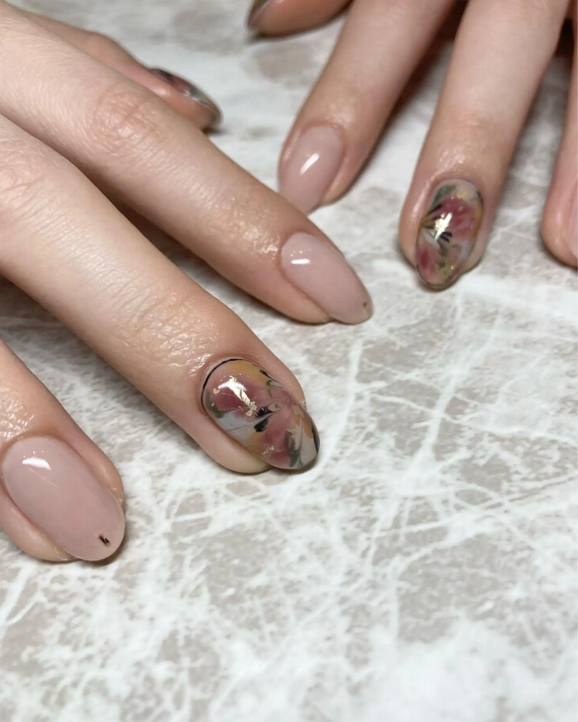 ネイル 春ネイル ハンドネイル U. Minakoのネイルデザイン