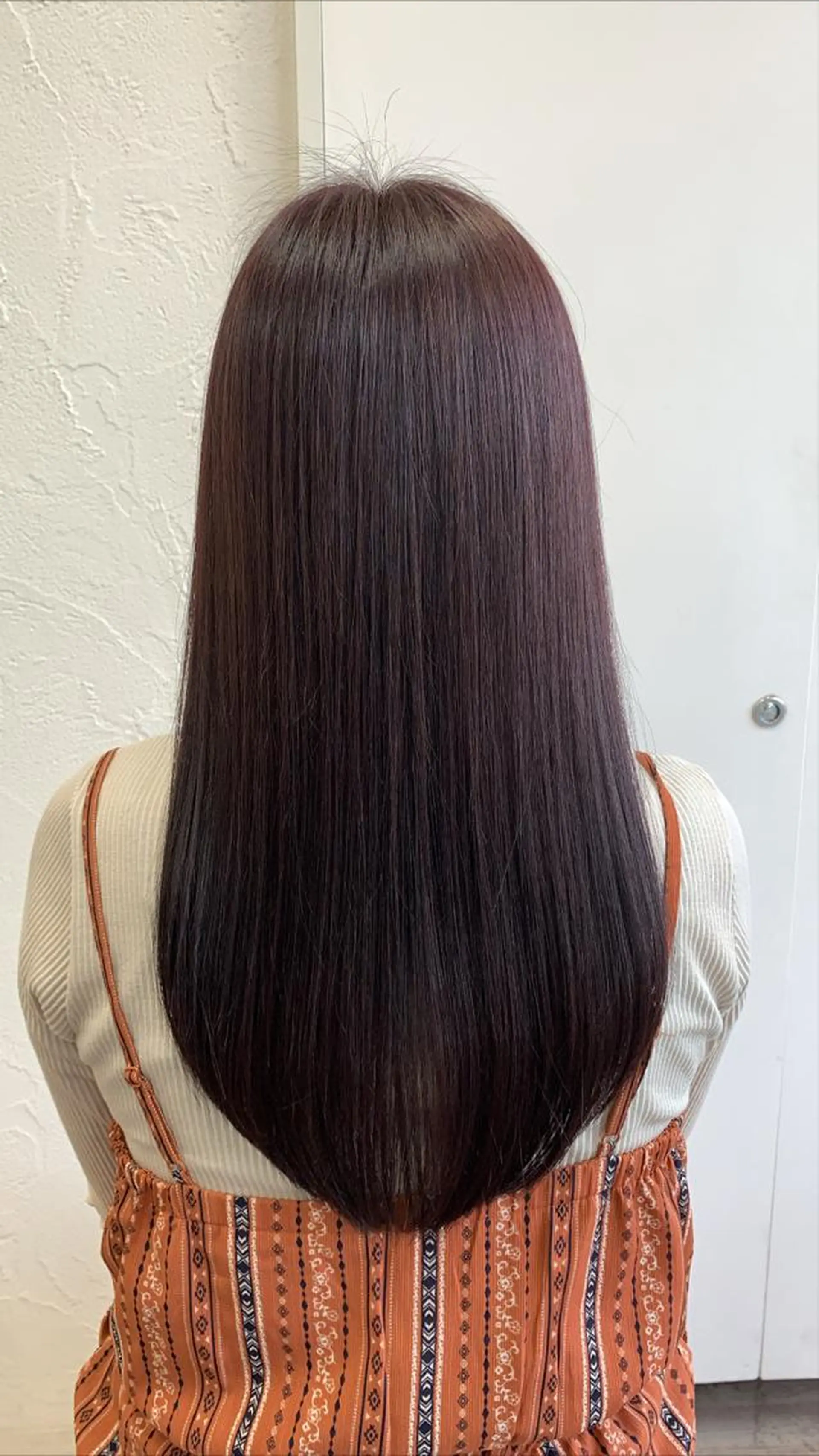ロング カラー イルミナカラー ヘアカラー トリートメント ヘアセット 髪質改善カラー🦋 田村のヘアスタイル