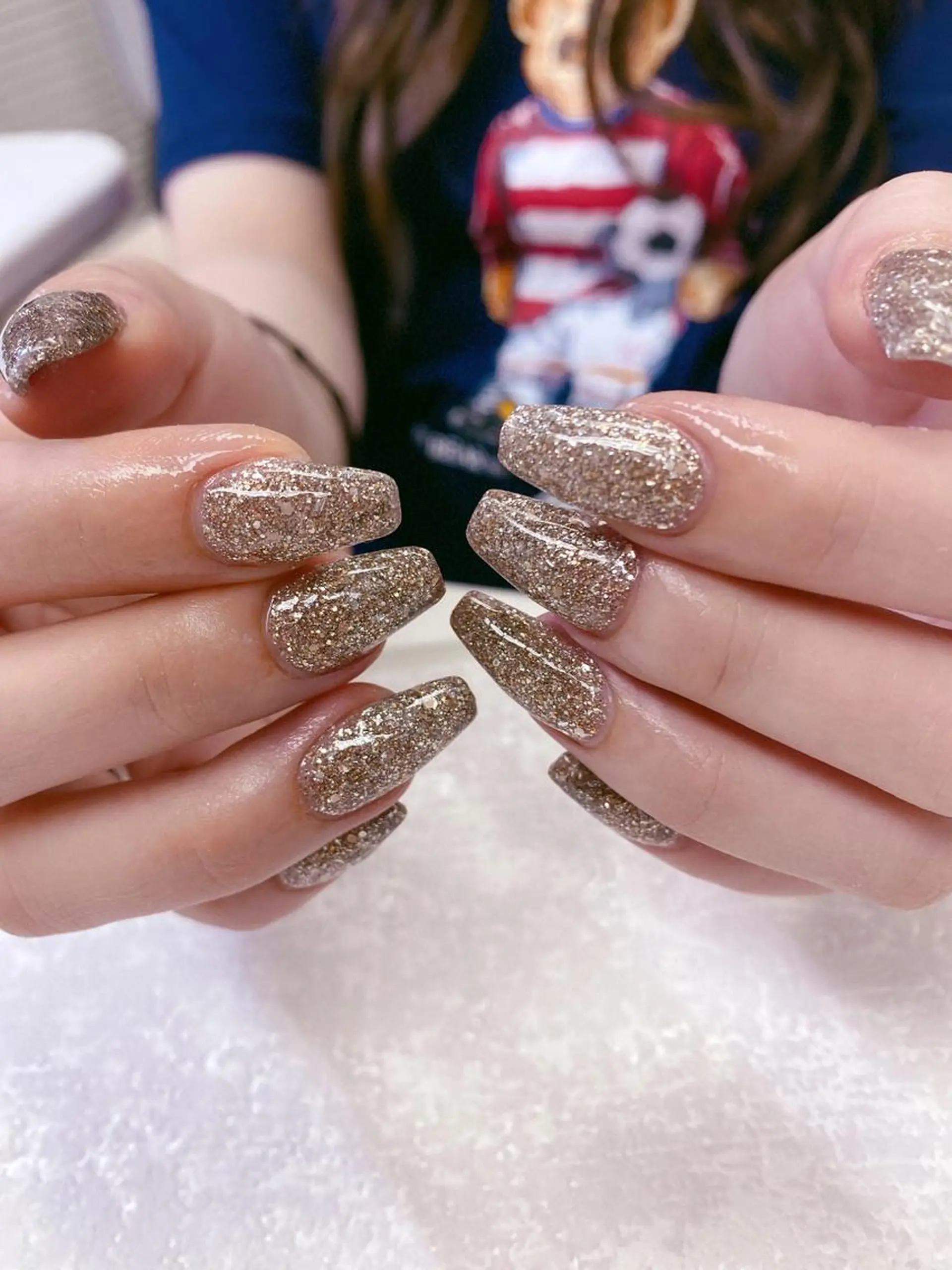 ミディアム ハンドネイル JNA認定講師🌸 RIEのネイルデザイン