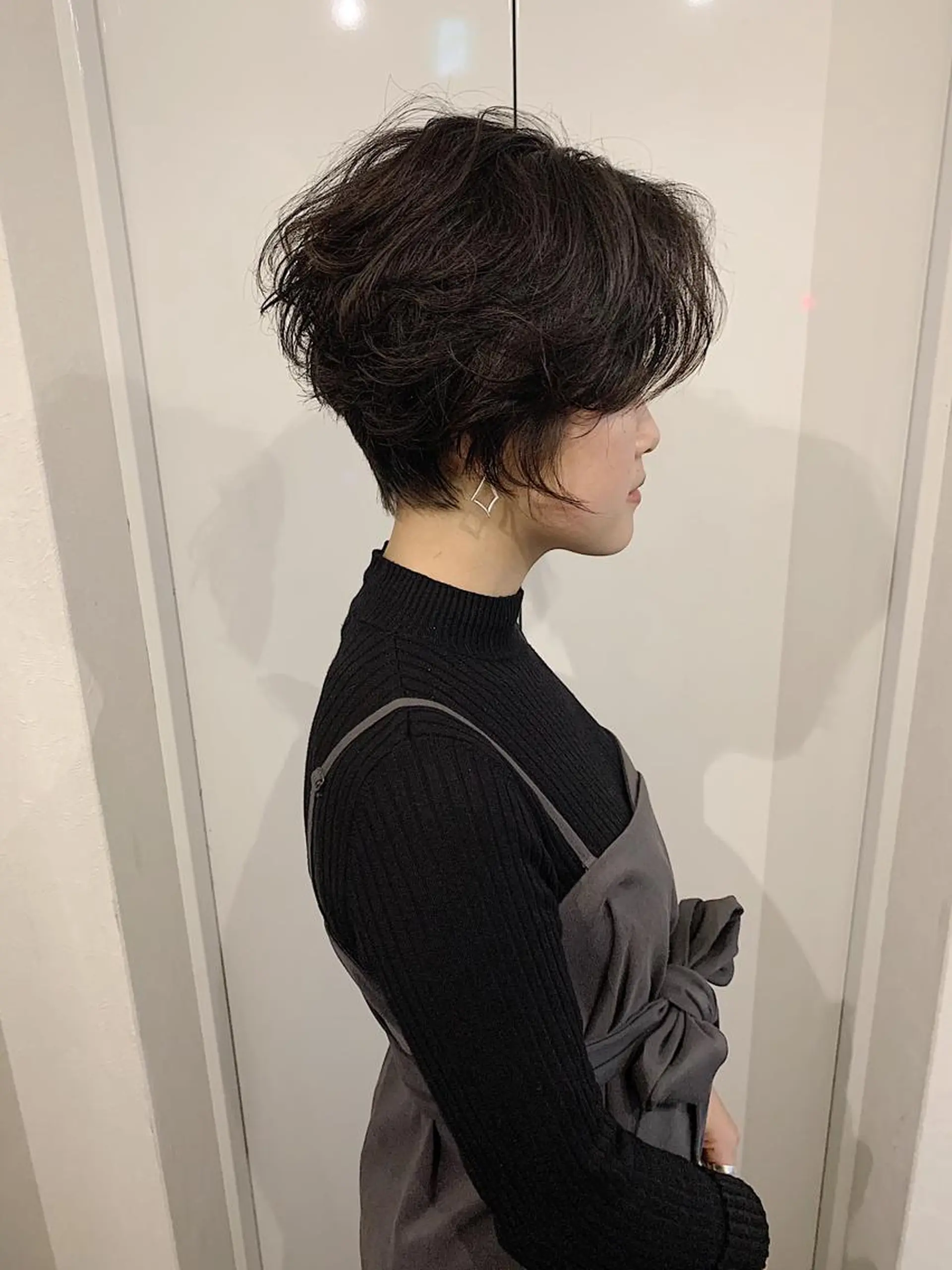 ショート カラー カット ヘアカラー トリートメント ヘアセット カラー特化サロン大阪 ルービック江坂/新城のヘアスタイル