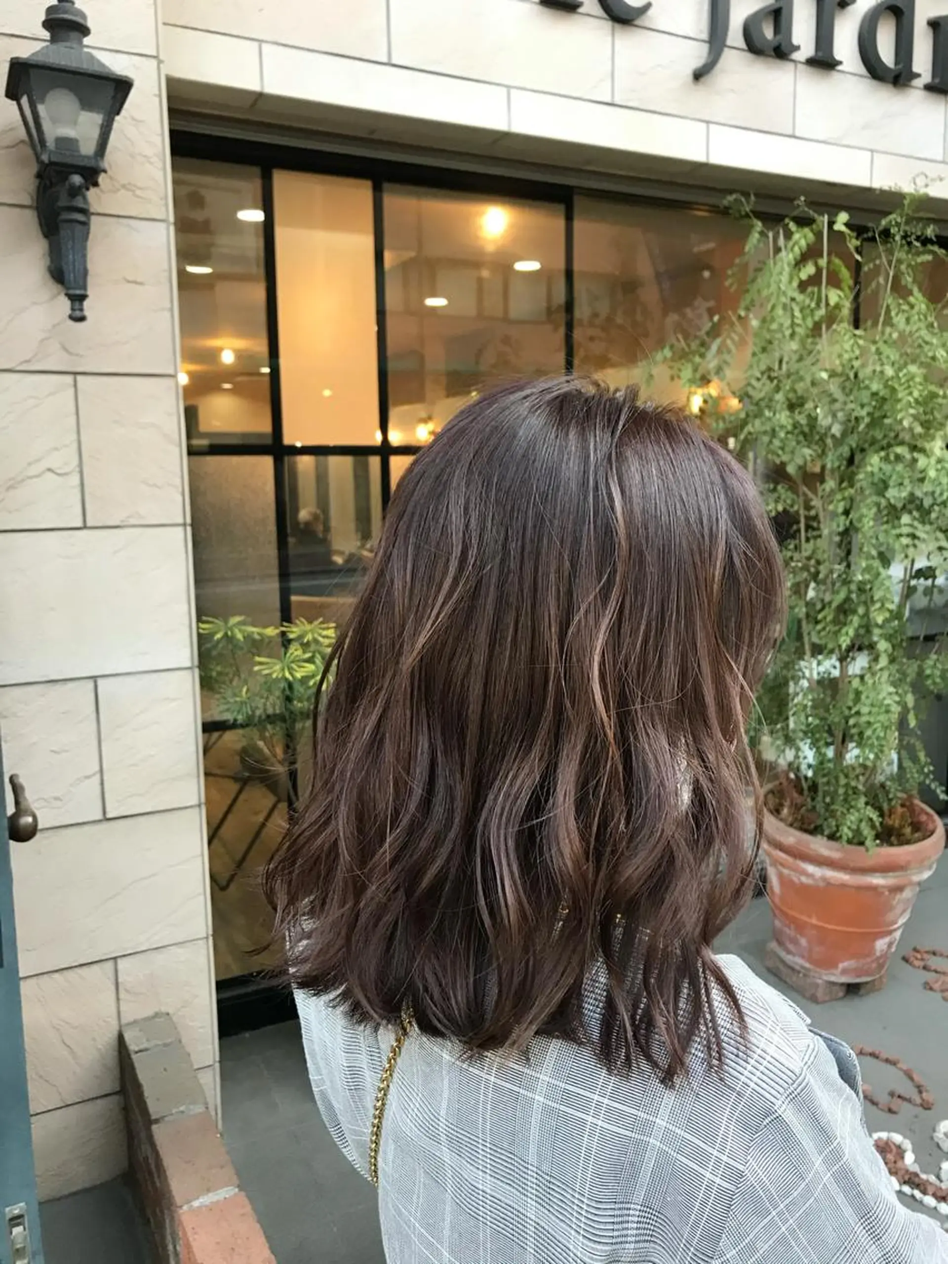 ミディアム カット ヘアカラー SHIAN八王子 🇫🇷山本実穂のヘアスタイル