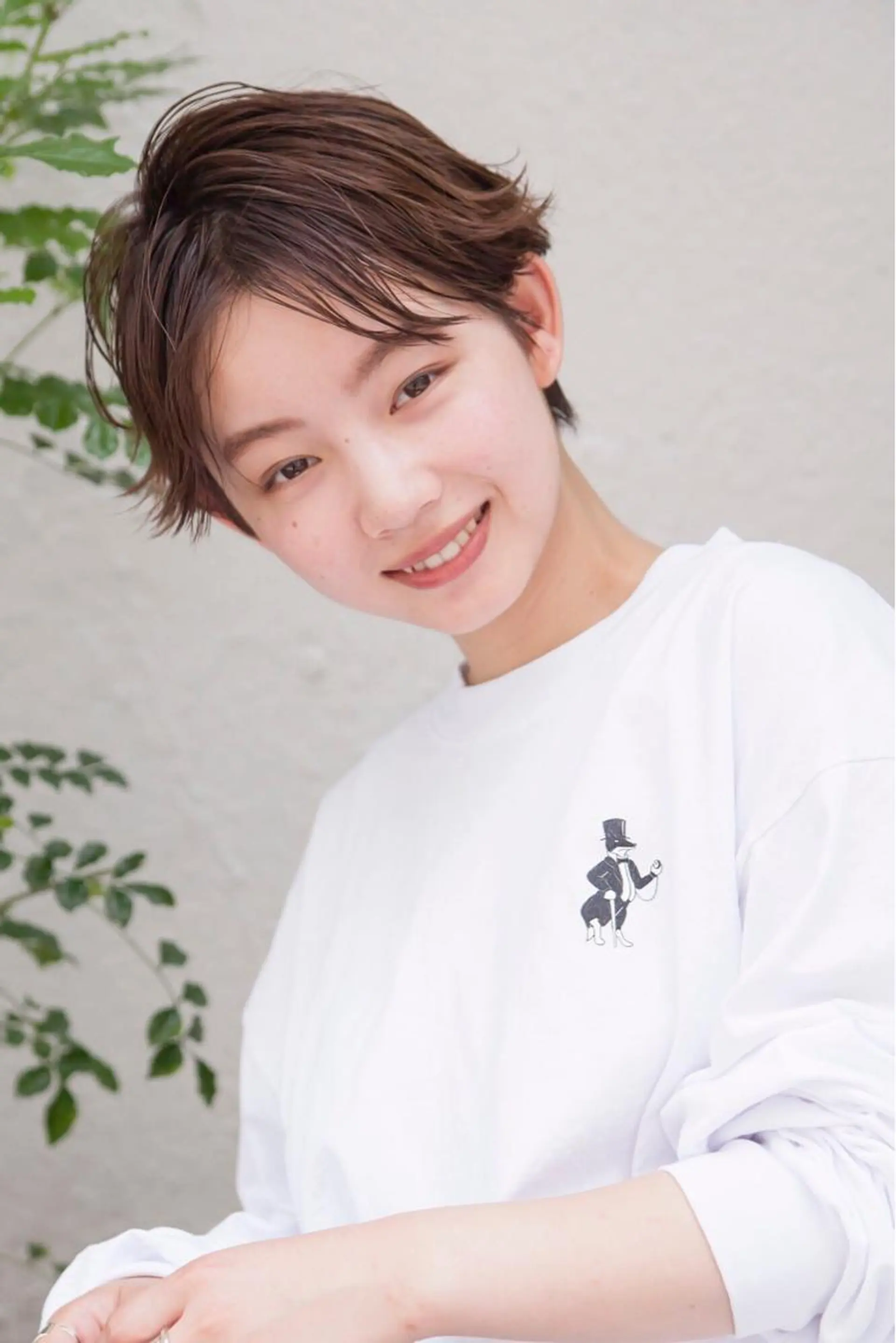 ショート カラー hao所属・西山 頌太のヘアスタイル