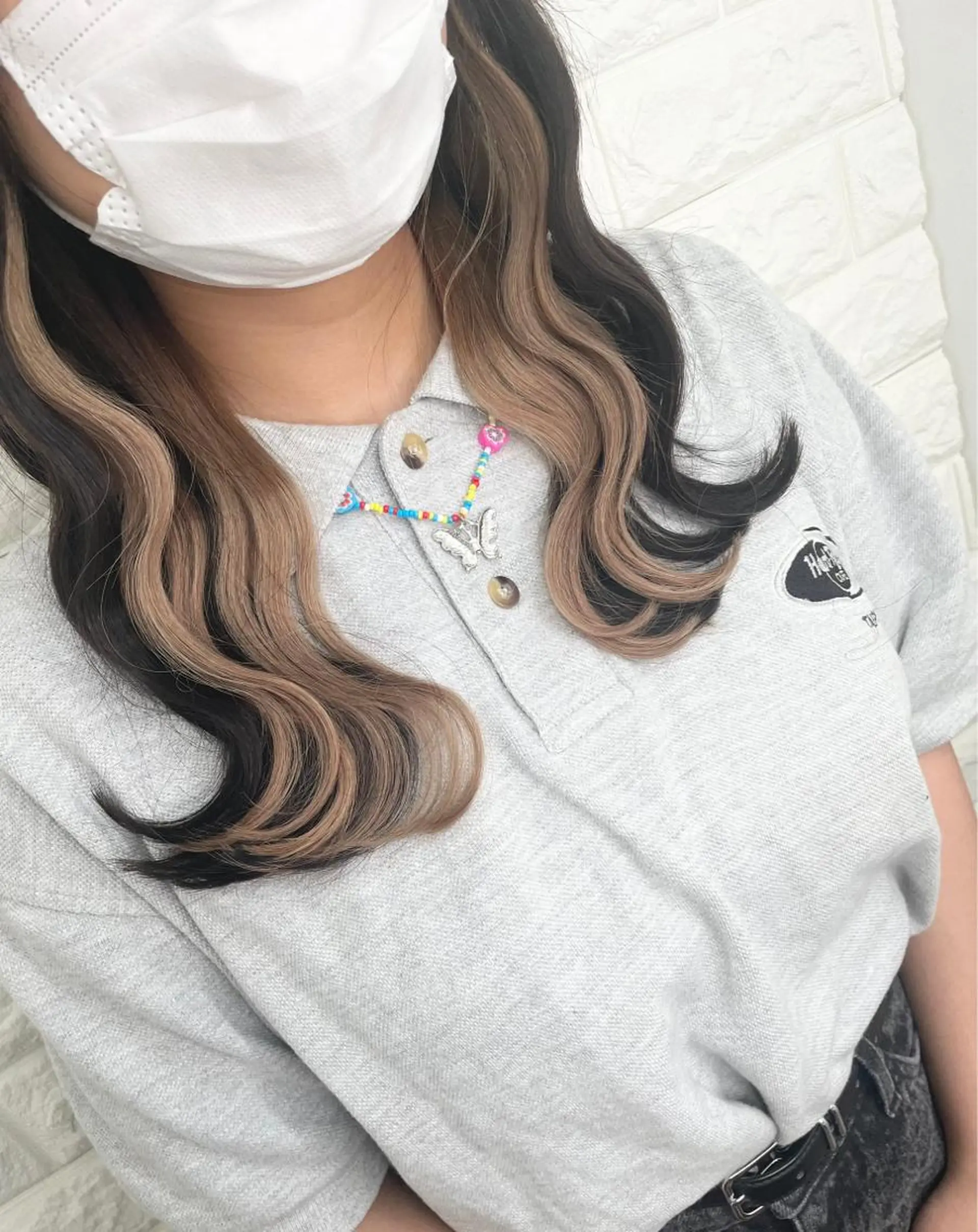 セミロング Fi-Ne 八戸のヘアスタイル