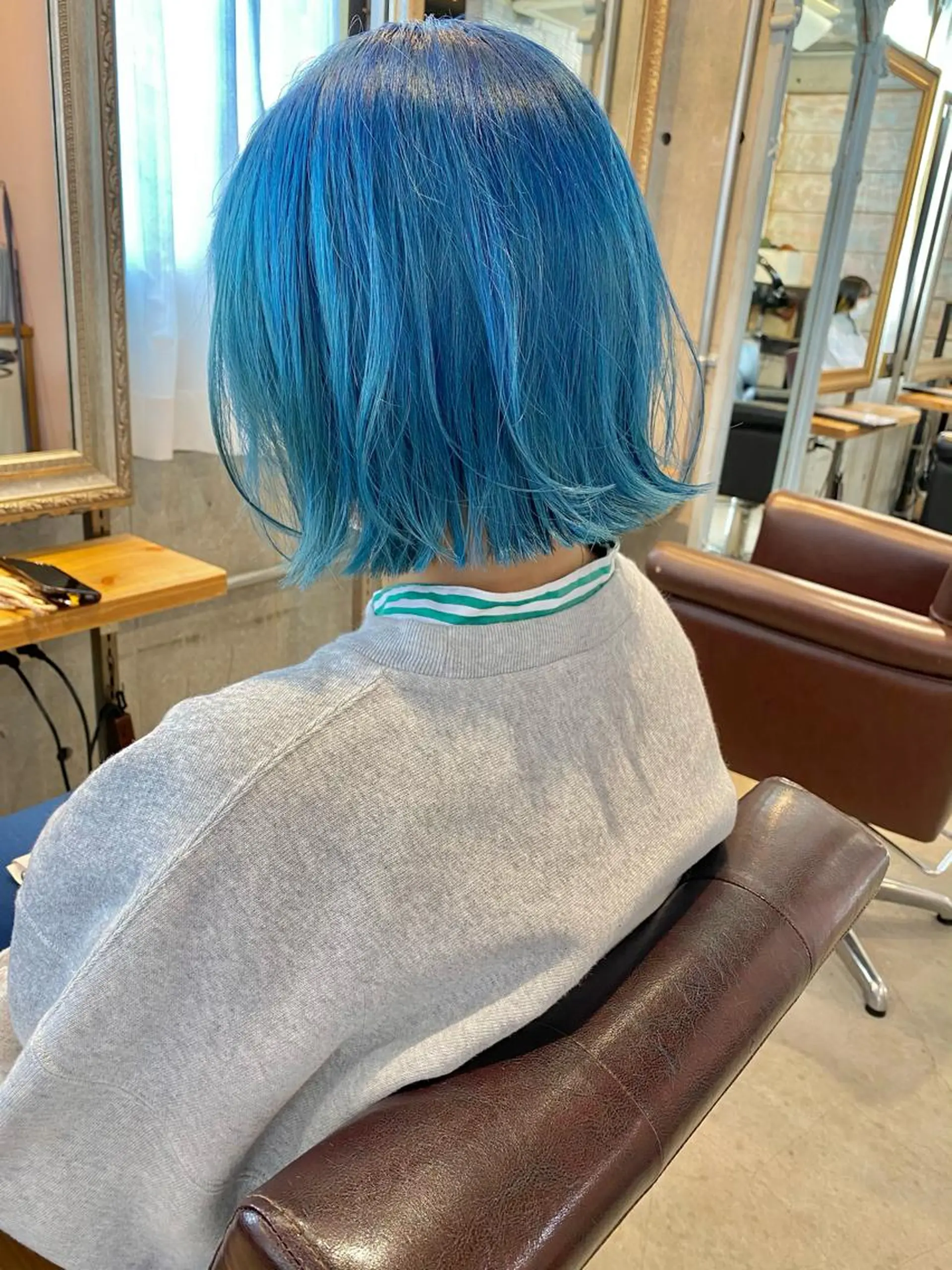 ショート カラー カット ヘアカラー トリートメント 似合わせカラーパーマ 🌿kitin米川のヘアスタイル