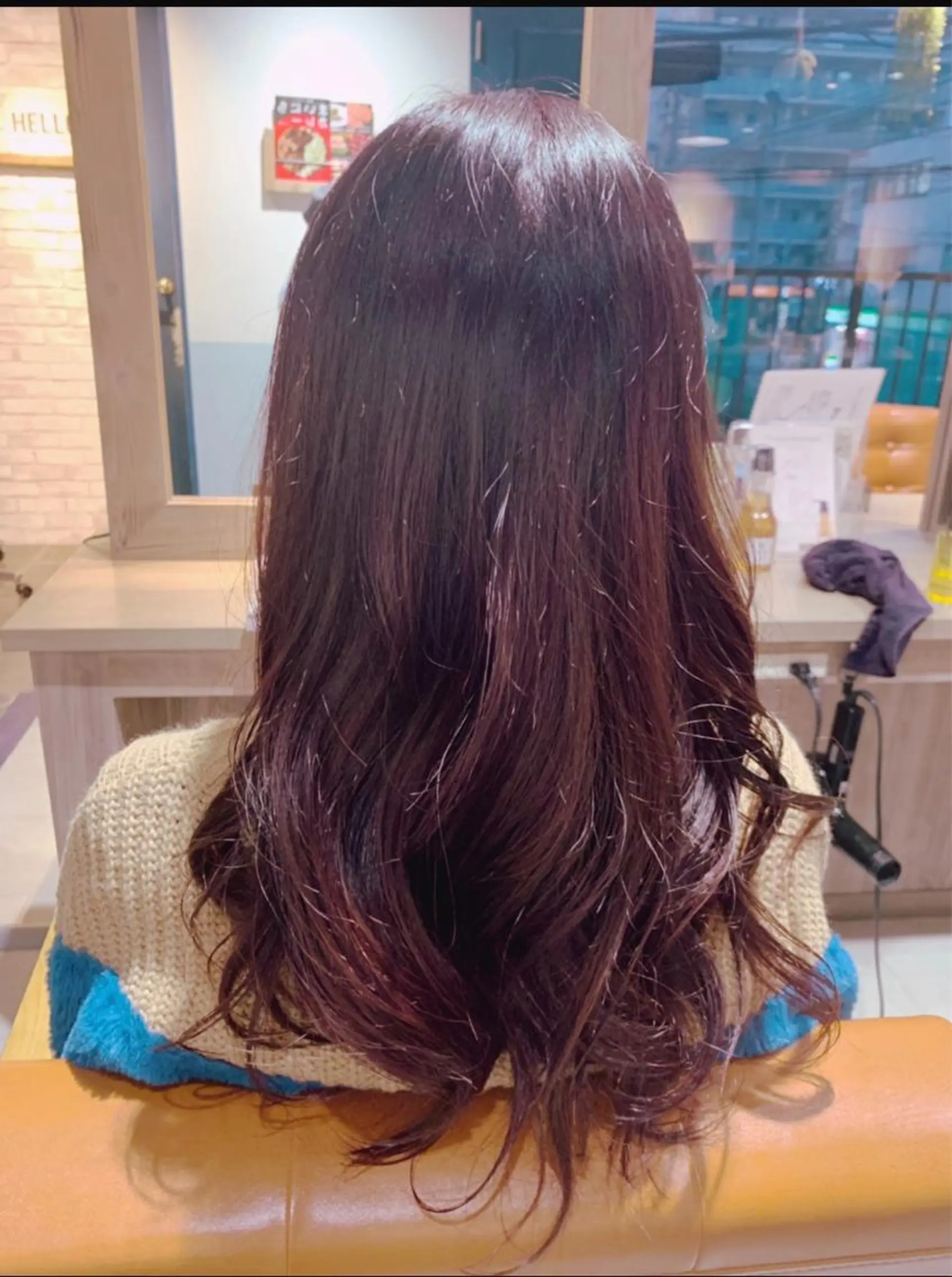 ロング カラー ブラウンカラー 韓国🇰🇷 ✂︎hair 内田愛のヘアスタイル