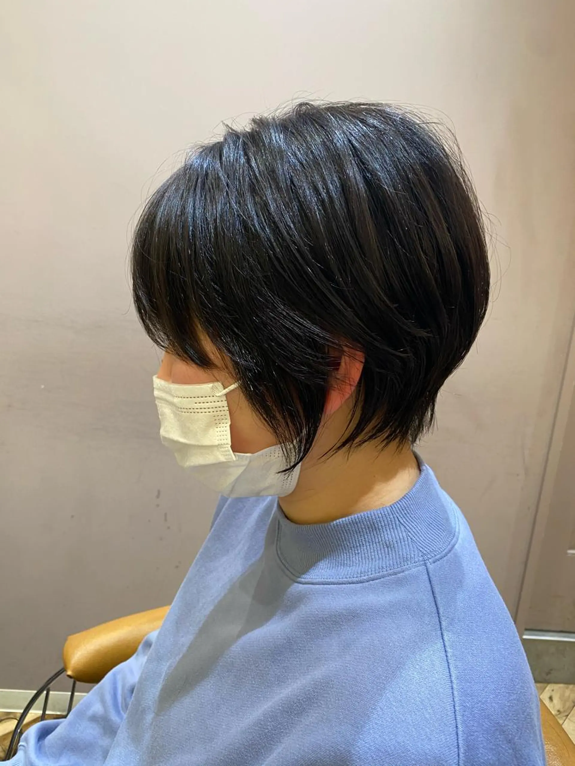 ショート ボブ韓国風レイヤー 髪質改善/畠中ケントのヘアスタイル