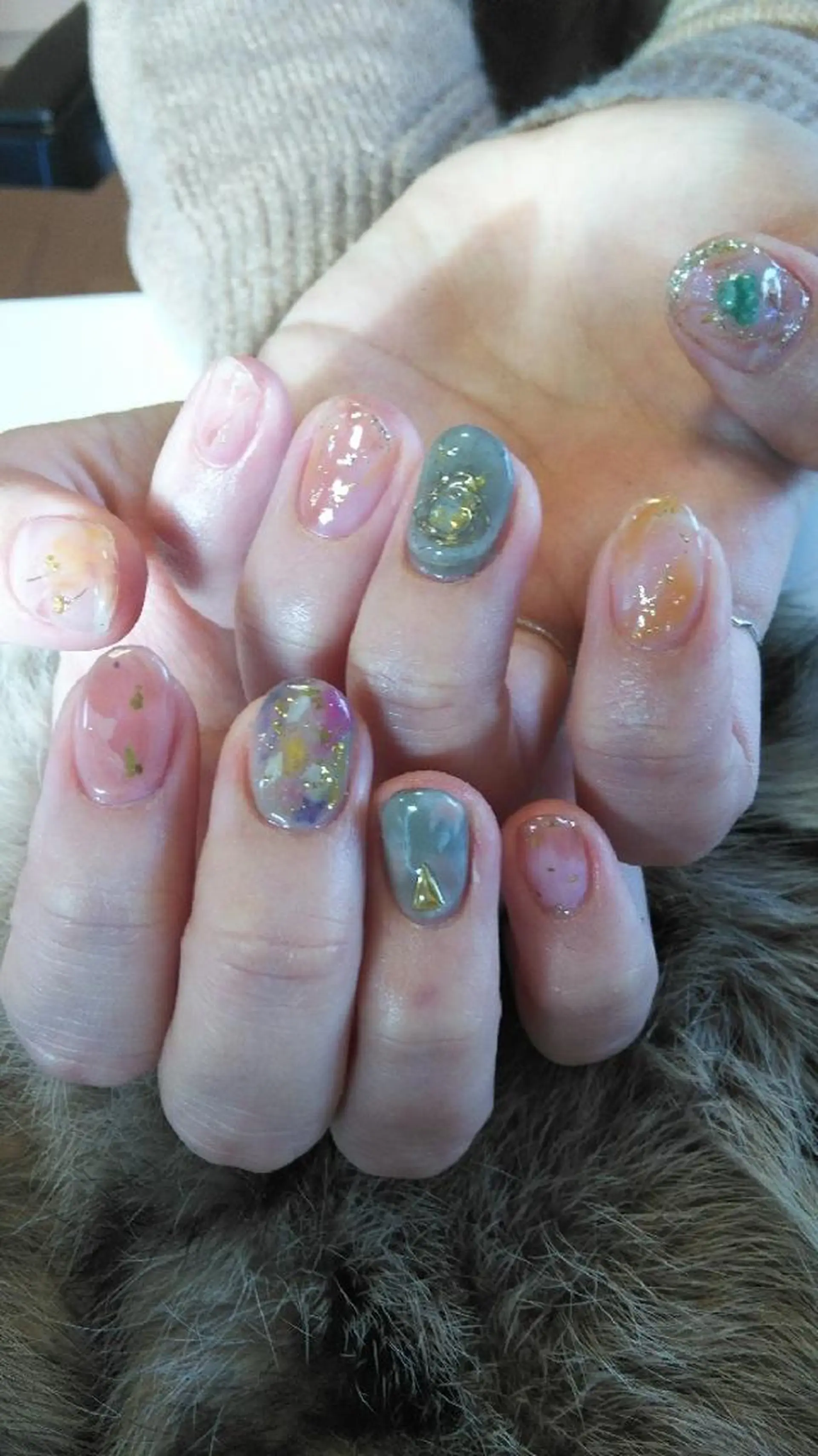 ネイル ニュアンスネイル MANA MANAのネイルデザイン