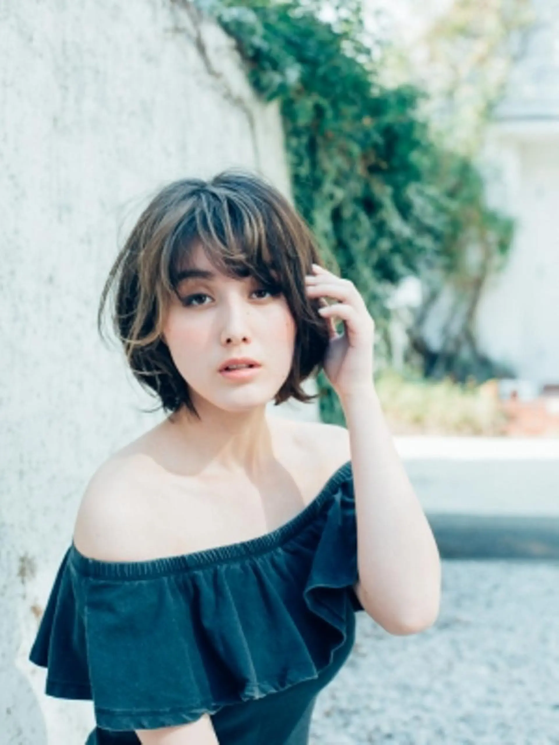 ミディアム カラー パーマ amie所沢駅 プロペ通り店【アミ】のヘアスタイル