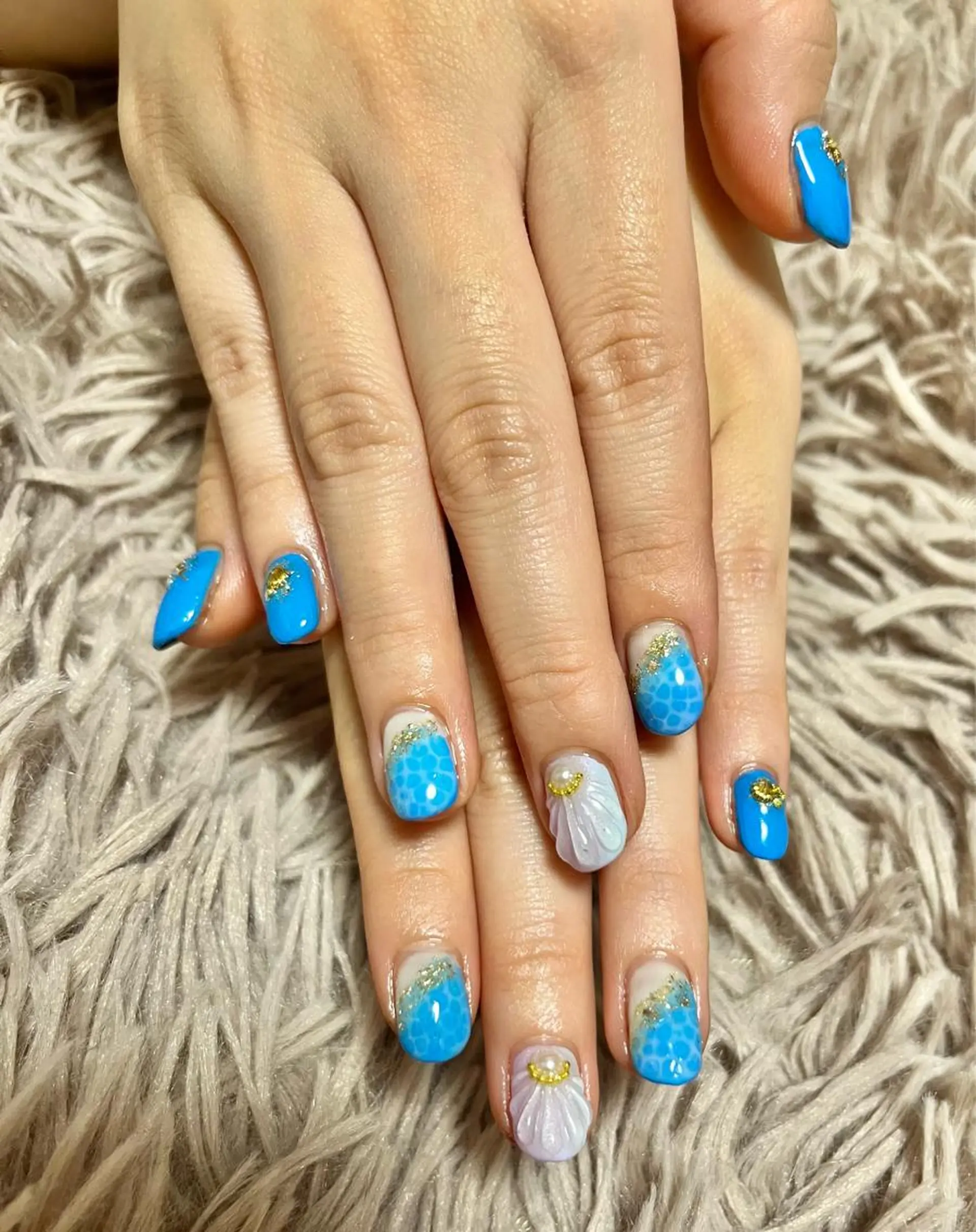 ネイル フラッシュネイル フットネイル ラメ(グリッター) ラメグラデーション ワンカラーネイル ハンドネイル beautysalonLino所属・ネイルサロン ⭐︎Linoのその他イメージ
