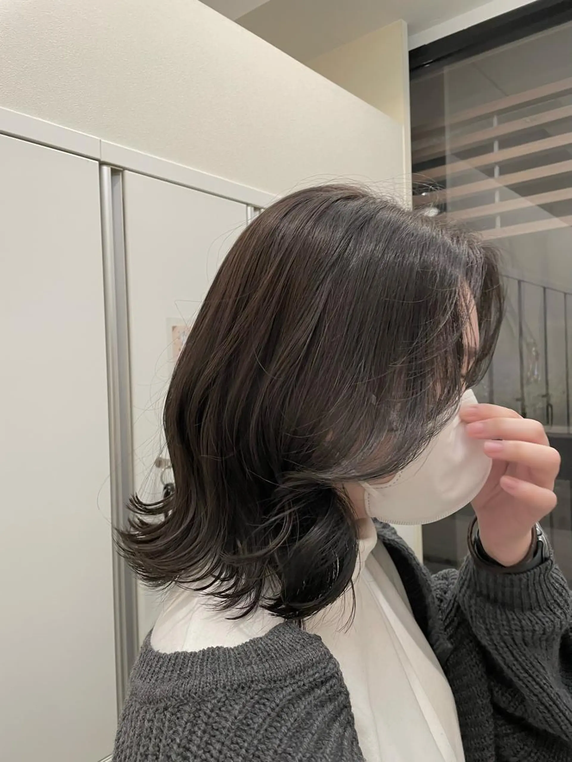 ミディアム カラー 🤍細矢 杏奈／ 韓国風ヘア🤍のヘアスタイル