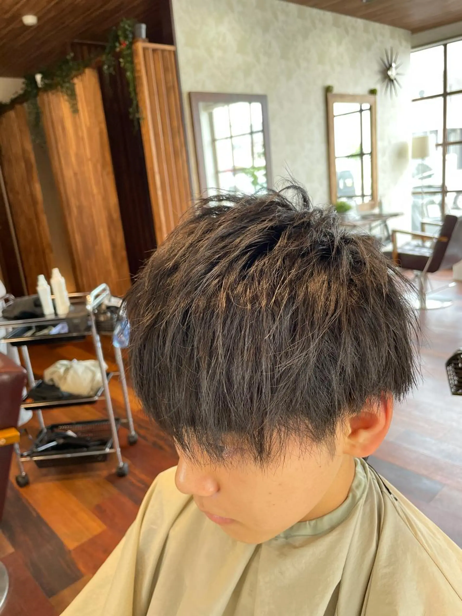 ミディアム メンズ カット ヘッドスパ RELACE所属・🌞谷川 幸也🌞のヘアスタイル