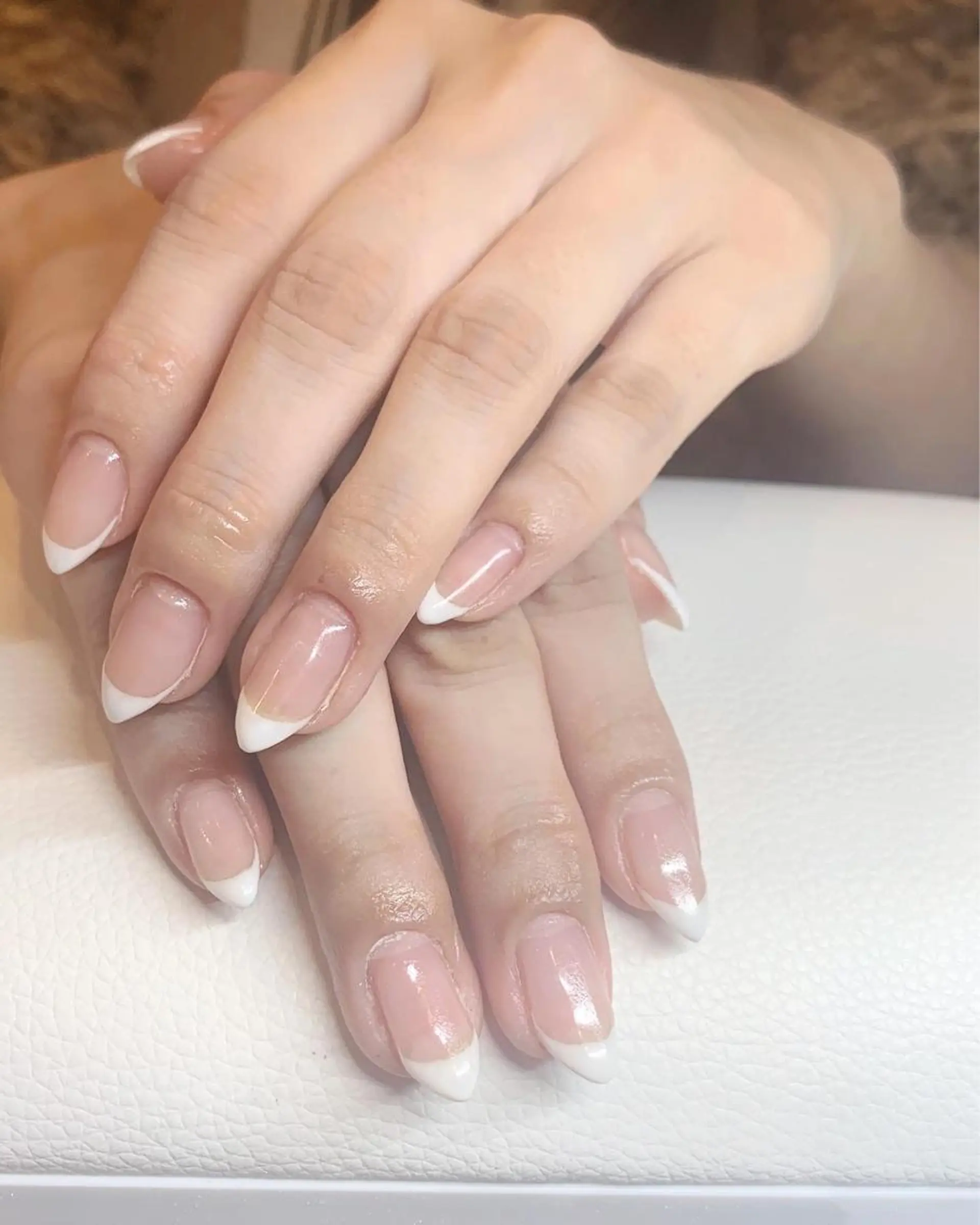 ネイル フレンチネイル シンプルネイル ハンドネイル Nail_Aroma KOKOのネイルデザイン