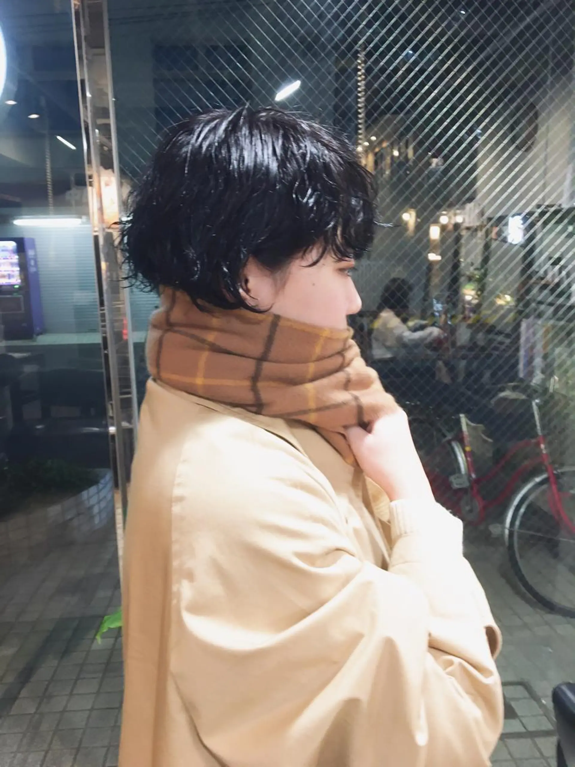 ショート カラー パーマ ハンサムショート ショートヘア 永田〈店長#レイヤー #ウルフ#ハイトーンのヘアスタイル