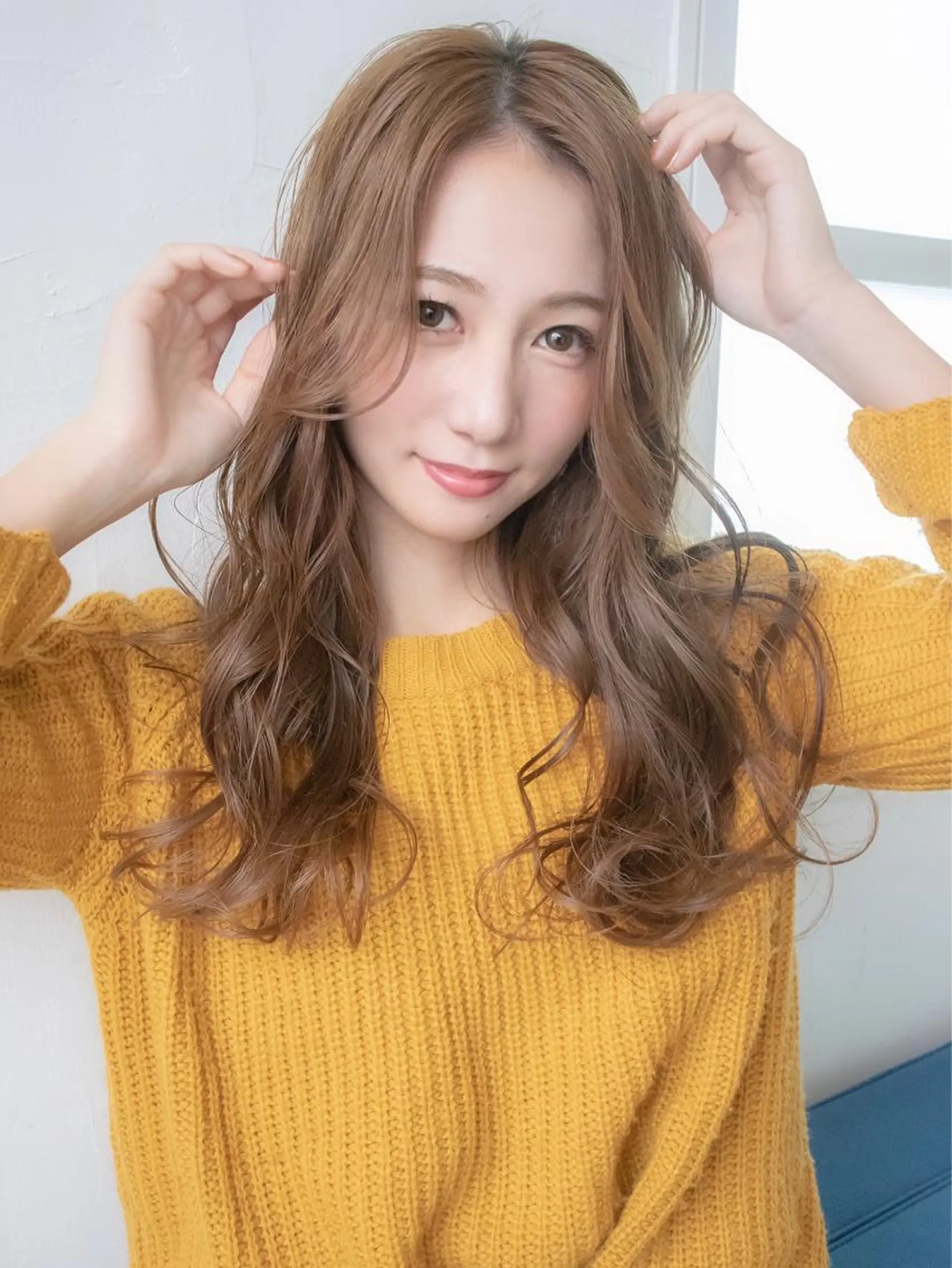 ロング カラー カット ヘアカラー HARUKI MINATO japan所属・🧡ショートの達人 🧡SHOのヘアスタイル