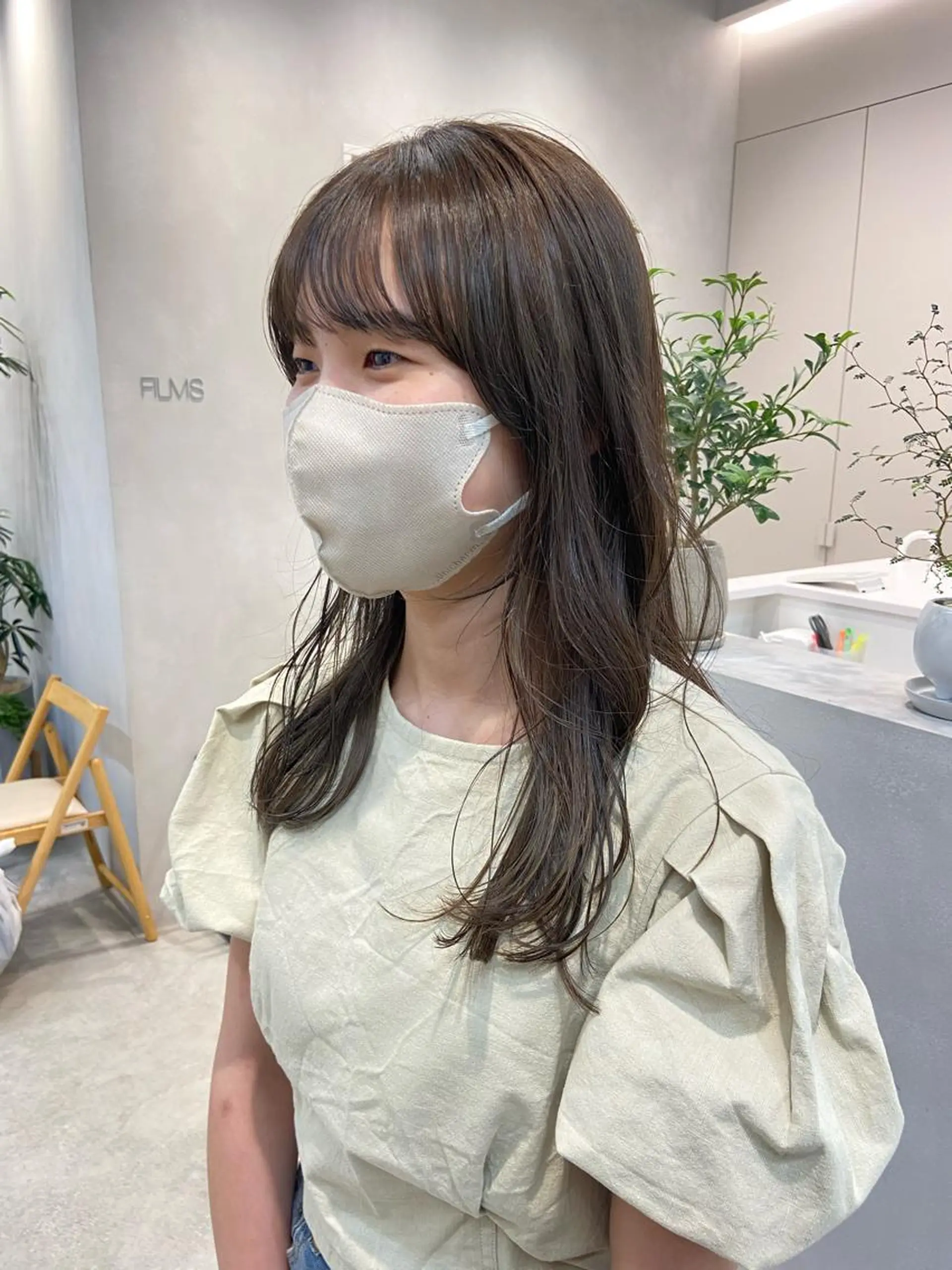 セミロング 青柳美里/ショート カットモデル募集のヘアスタイル
