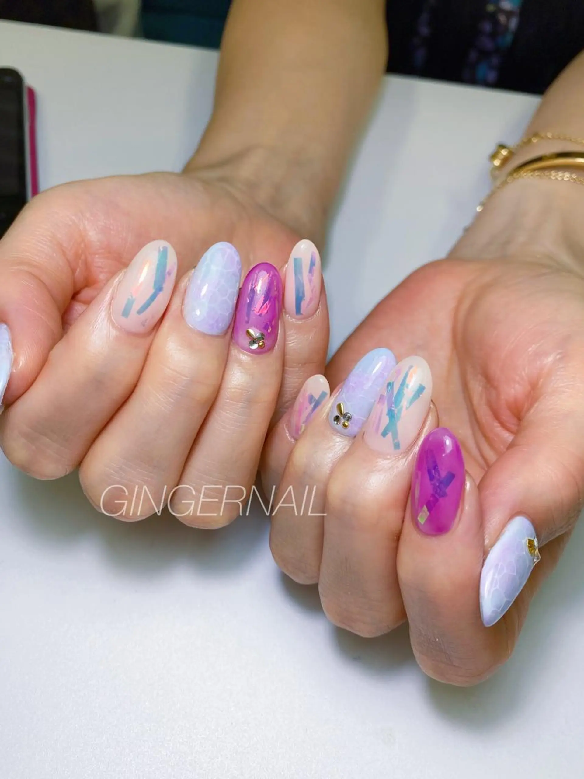 ネイル ハンドネイル ハンドケア GINGER NAIL所属・代々木 GINGERNAILのネイルデザイン