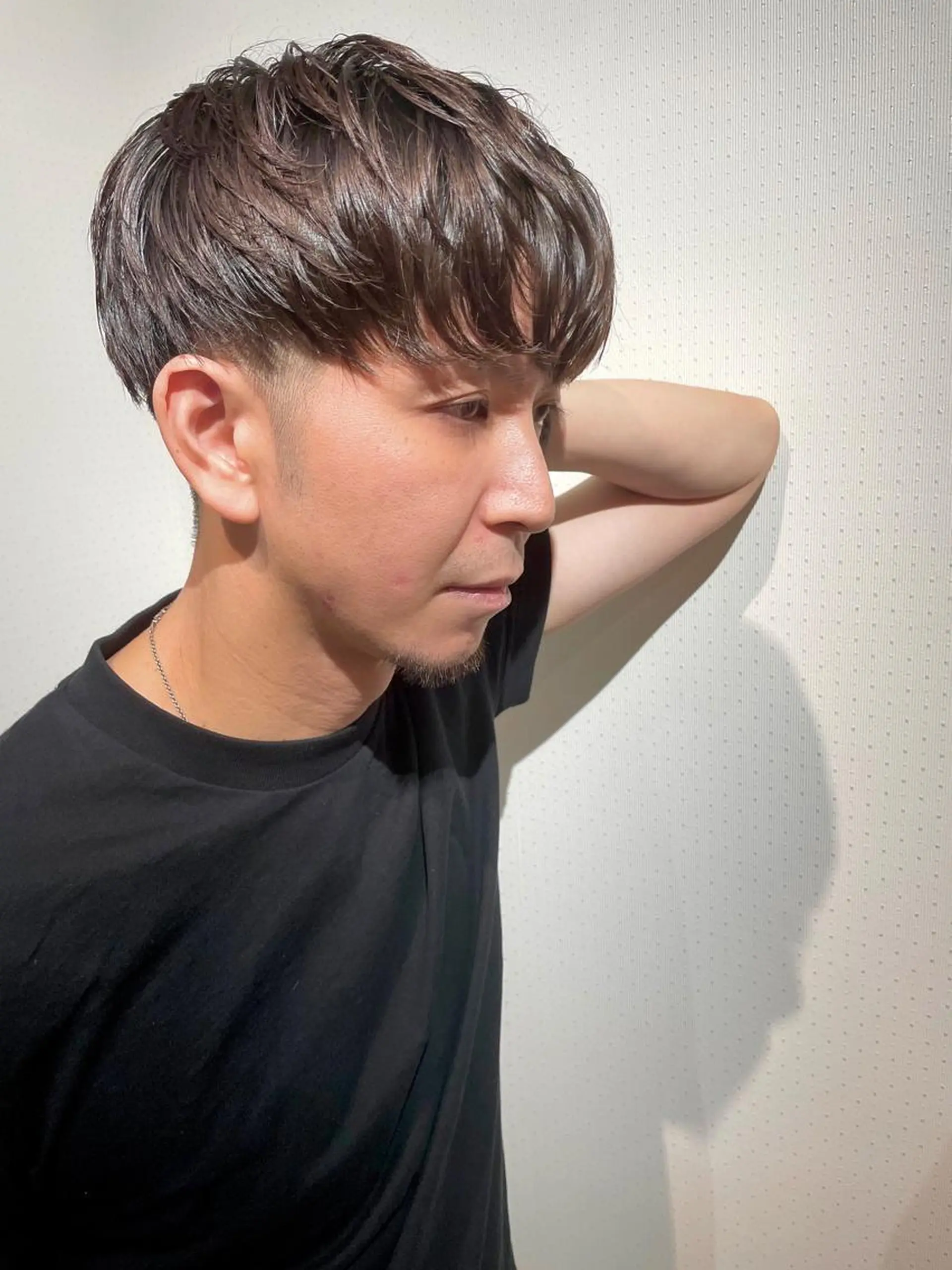 ショート カラー パーマ メンズ Roijir所属・roijir ロイジーのヘアスタイル