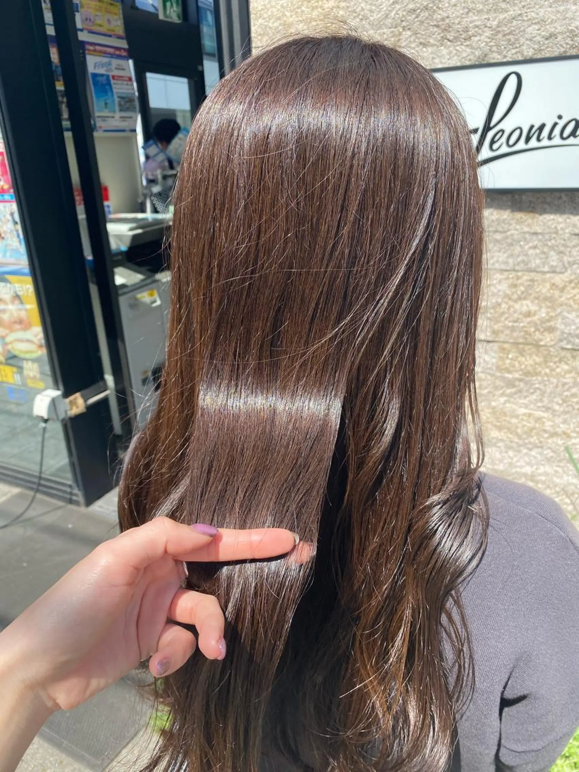 ロング カラー 髪質改善 トリートメント ✨透明感カラー✨ 🦖佐々木未来🦕のヘアスタイル