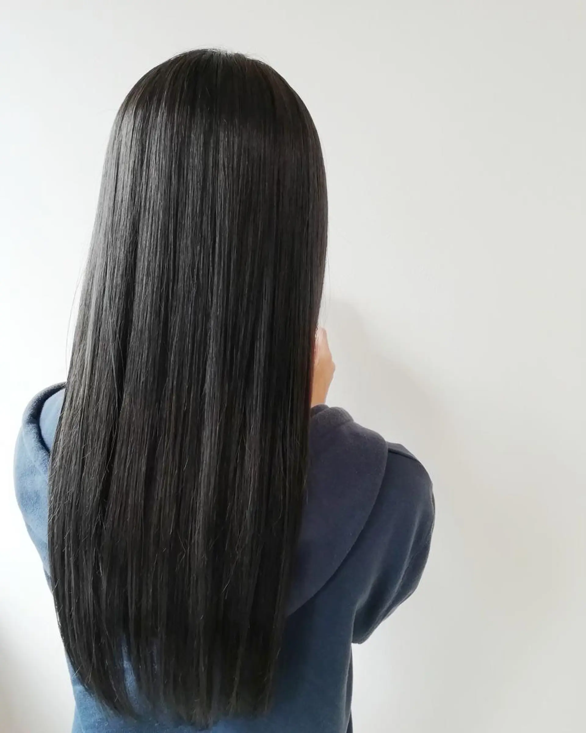 ロング 髪質改善 カット 縮毛矯正 トリートメント 濱川 佳奈のヘアスタイル