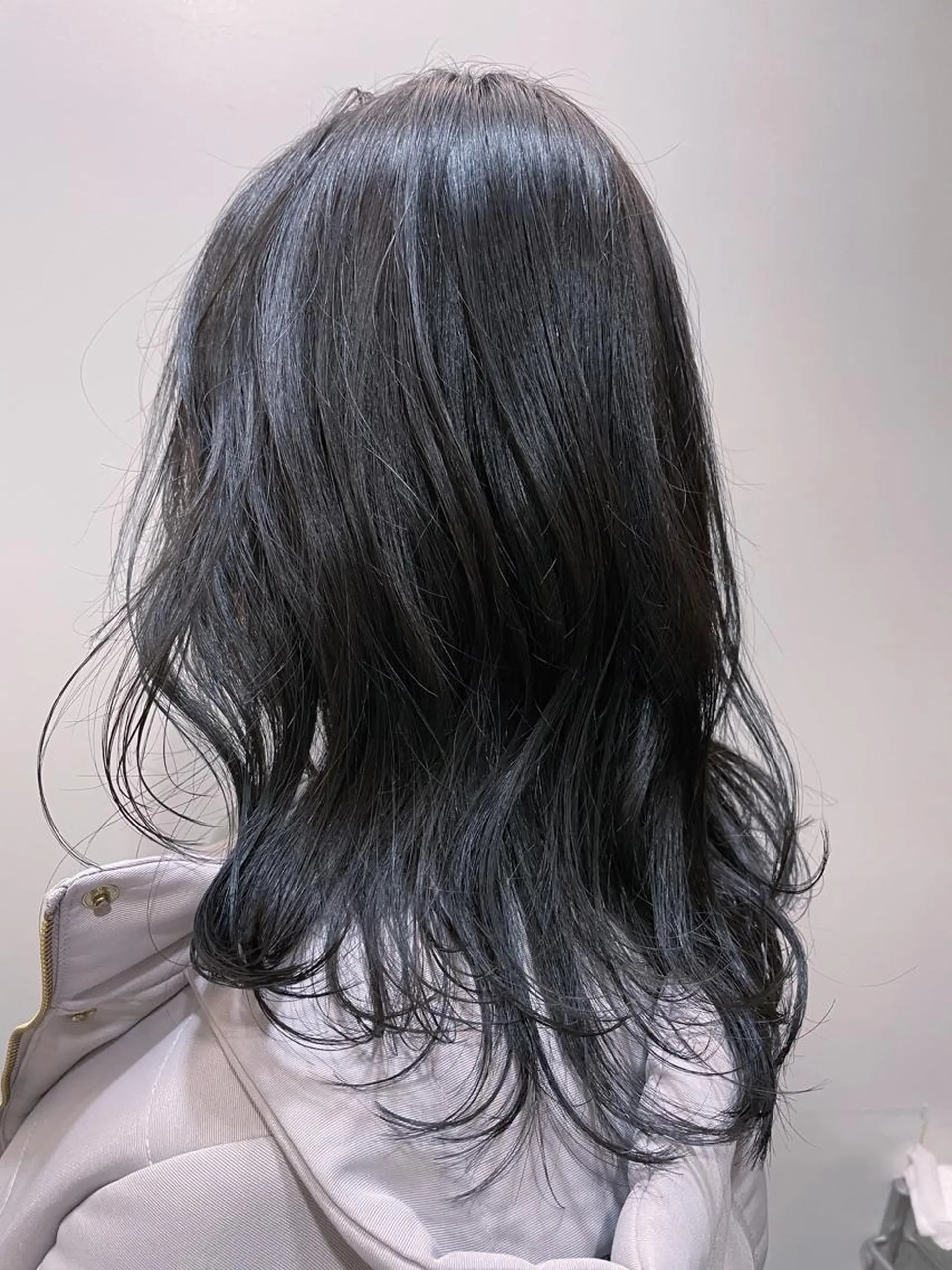 カラー ダークグレー ダークグレージュ グレージュ LABO Tokyo所属・美髪改善ストレート/ 植村友哉のヘアスタイル