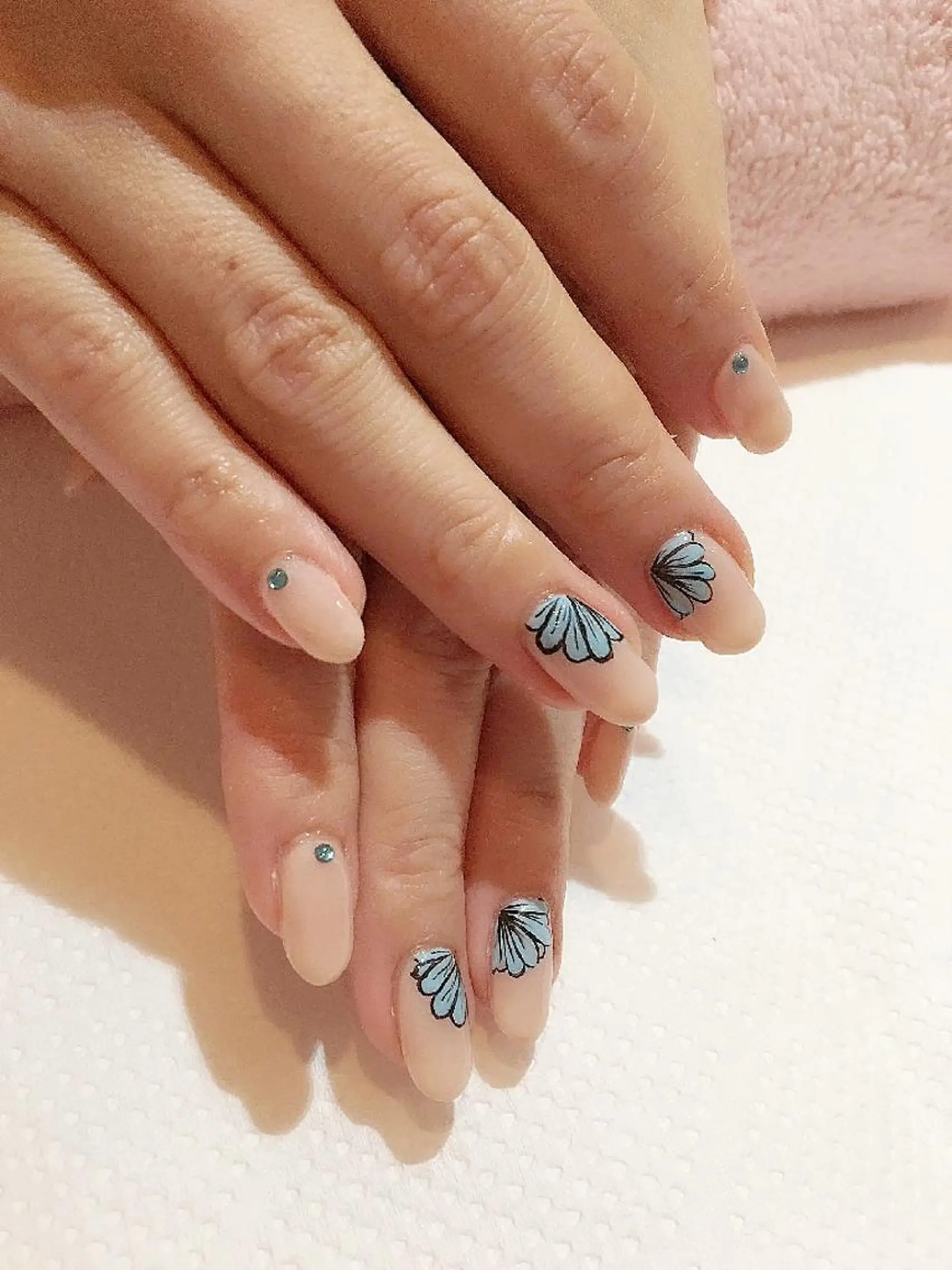 ネイル あ きのネイルデザイン