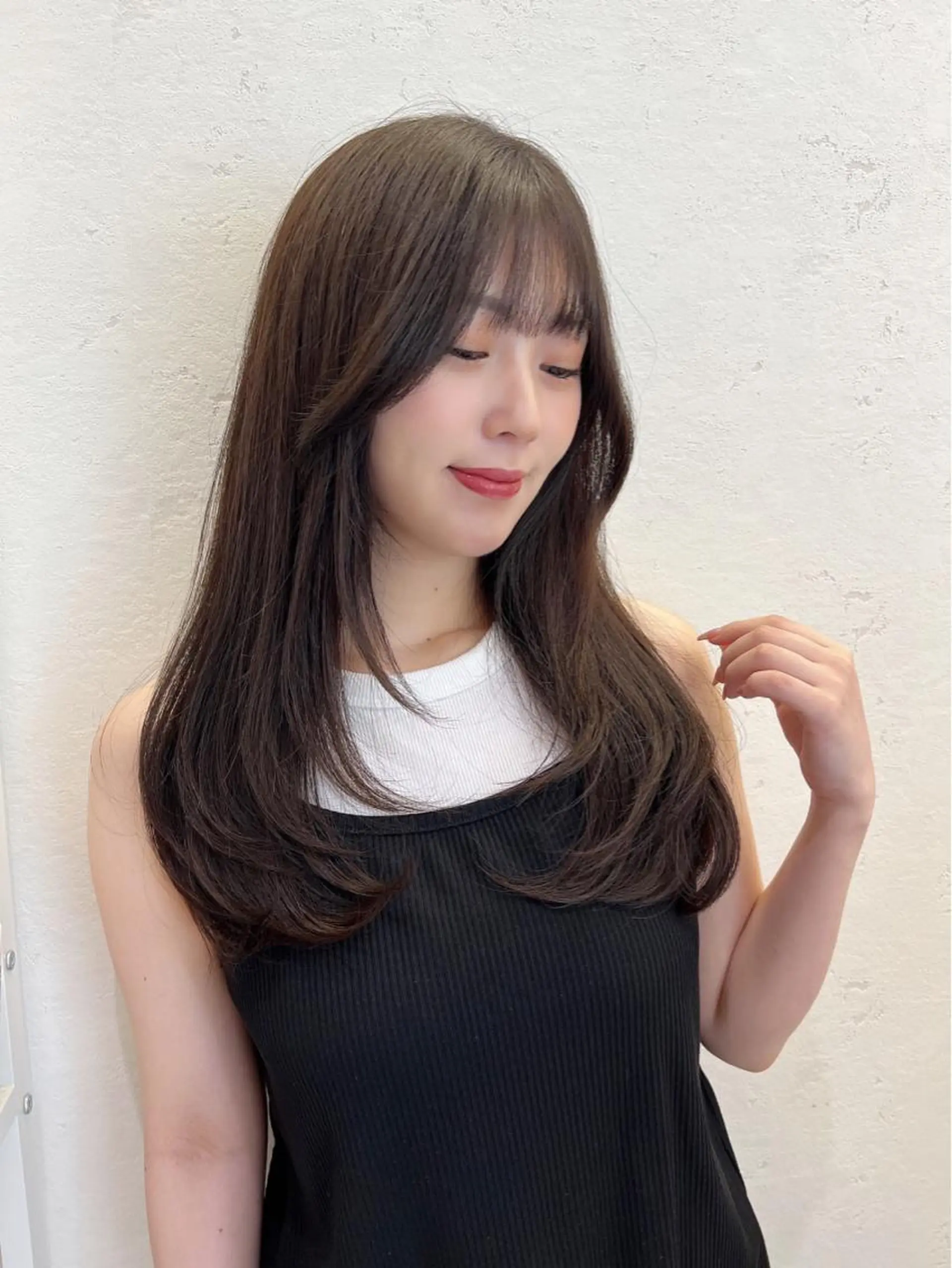 ロング カット トリートメント 韓国ヘア×髪質改善 /yoshikaのヘアスタイル