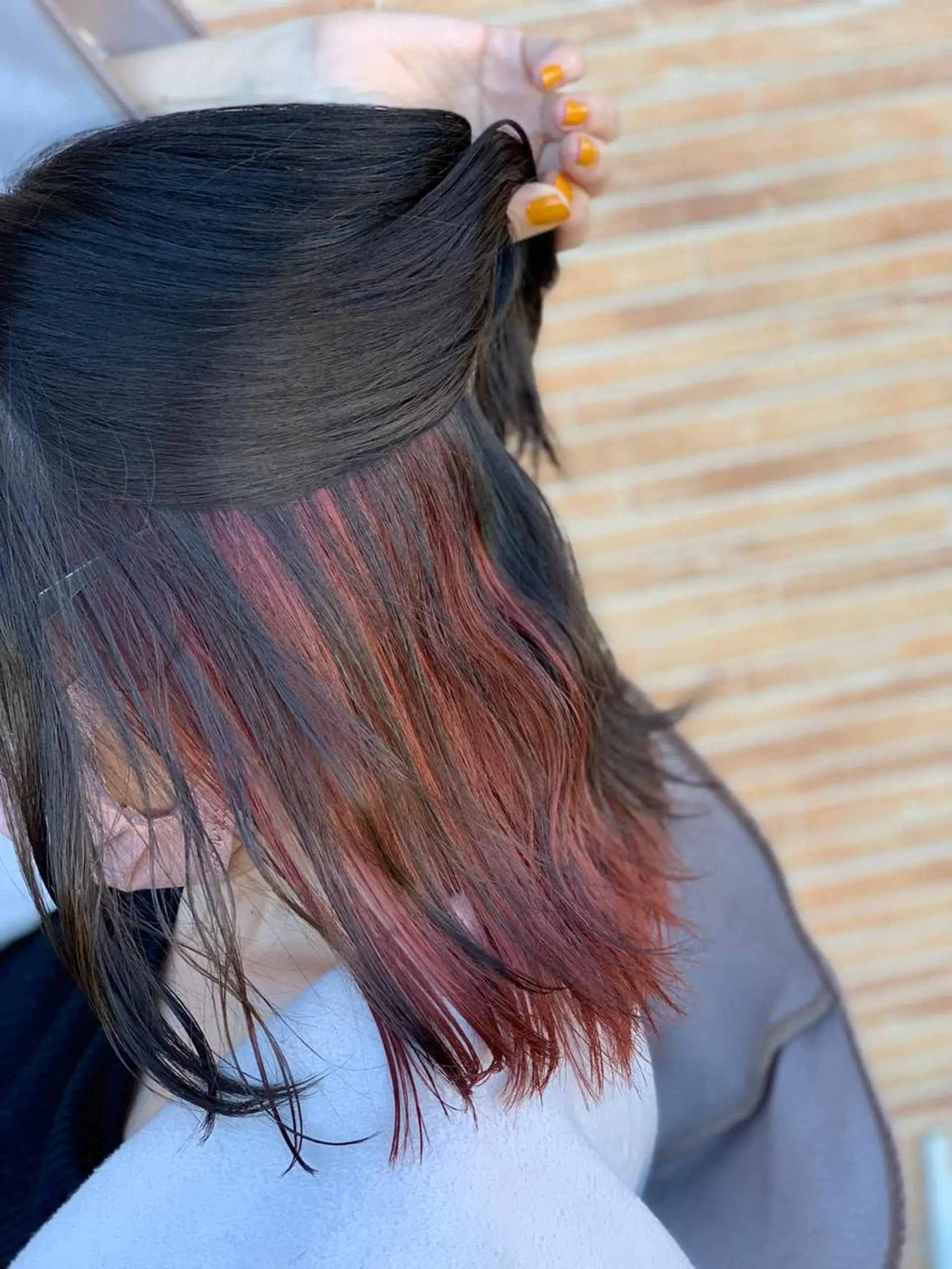 ミディアム ハイライト 髪質改善 韓国風ヘア 縮毛矯正 ank classic hair【アンククラシックヘアー】所属・ハイライト職人撮影 モデル募集！齋藤祐哉のヘアスタイル