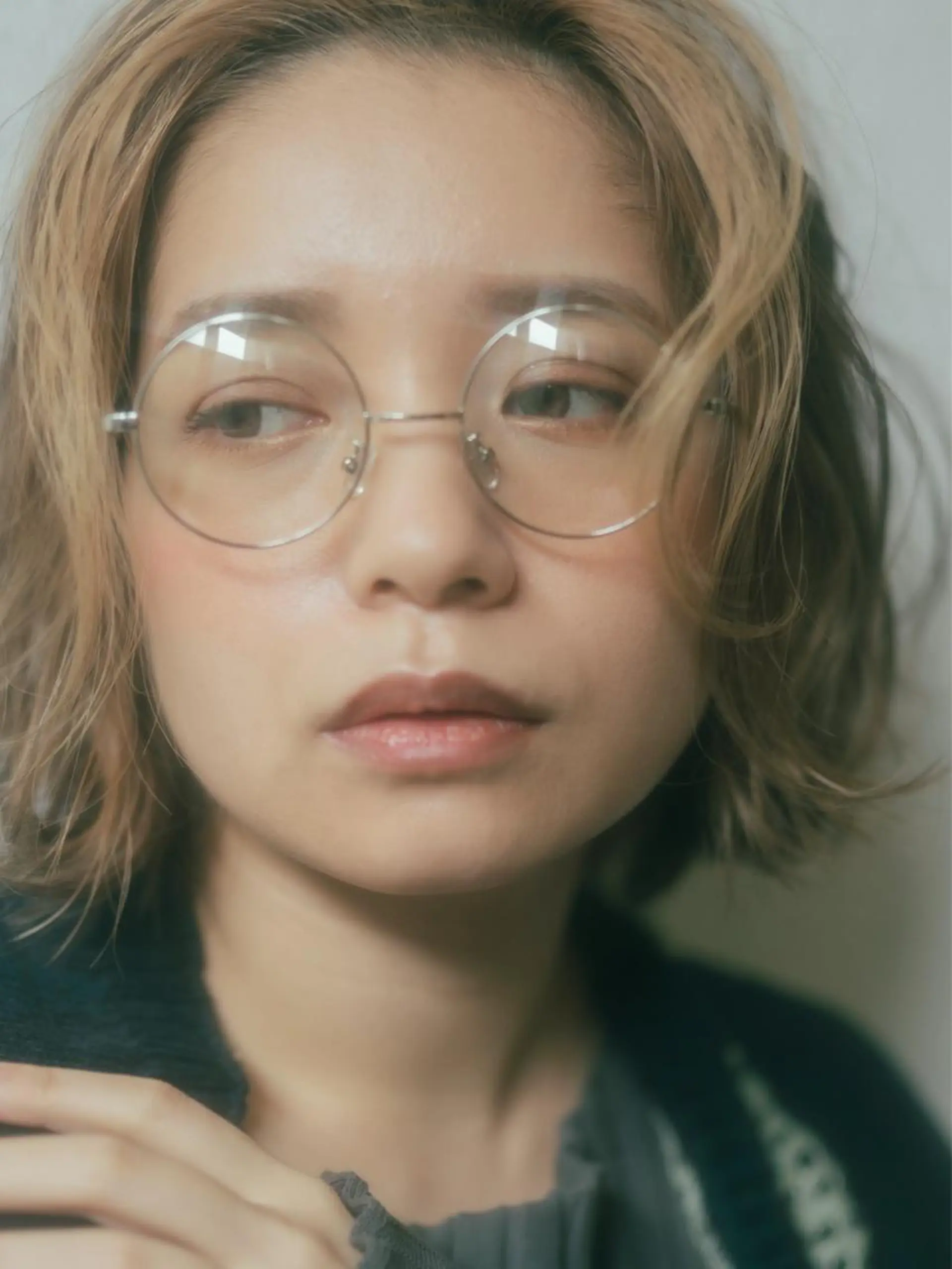 ミディアム 🎀ハイトーン/レイ ヤー/Reina🎀のヘアスタイル