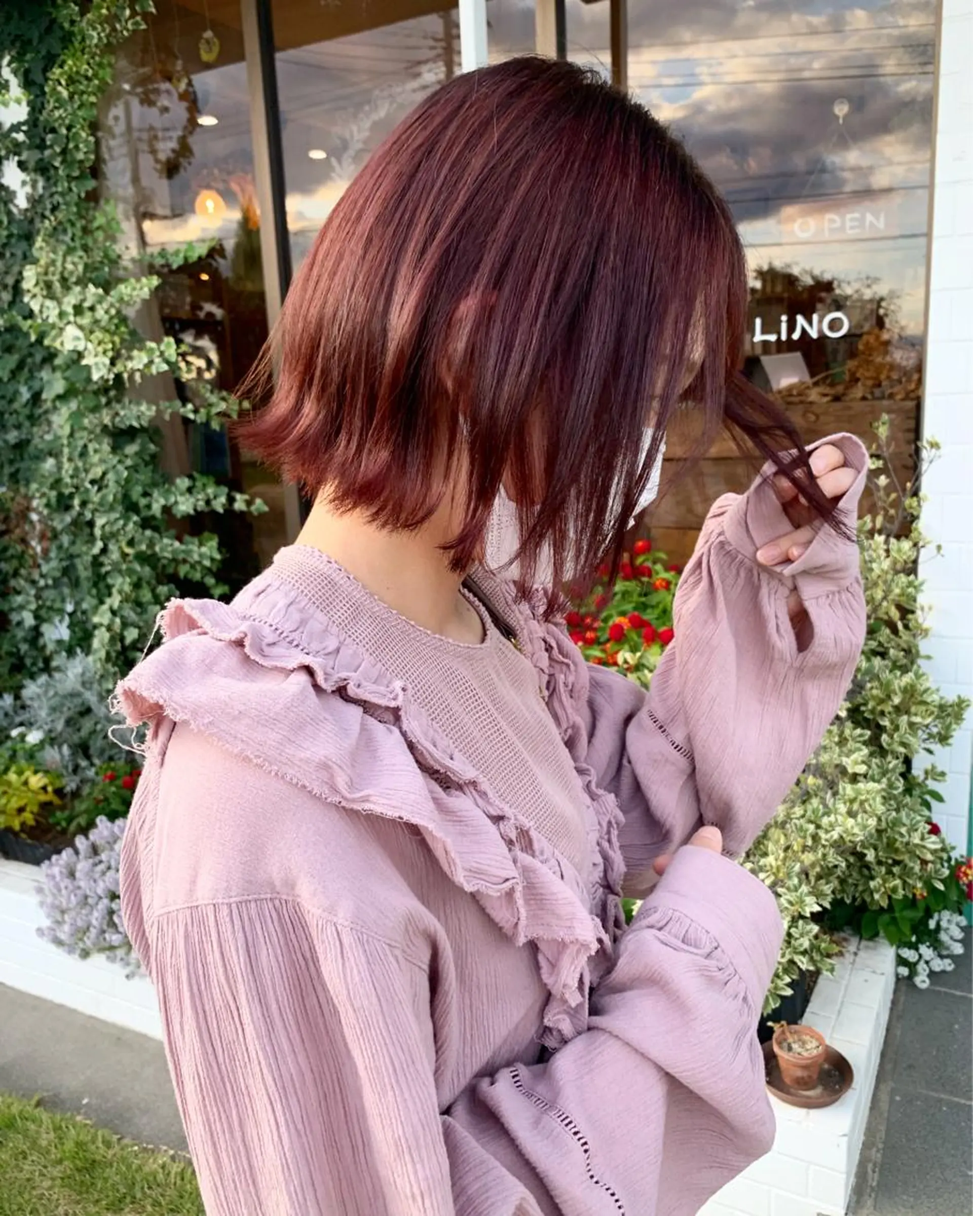 ショート カラー カット ヘアカラー 佐藤 美咲のヘアスタイル