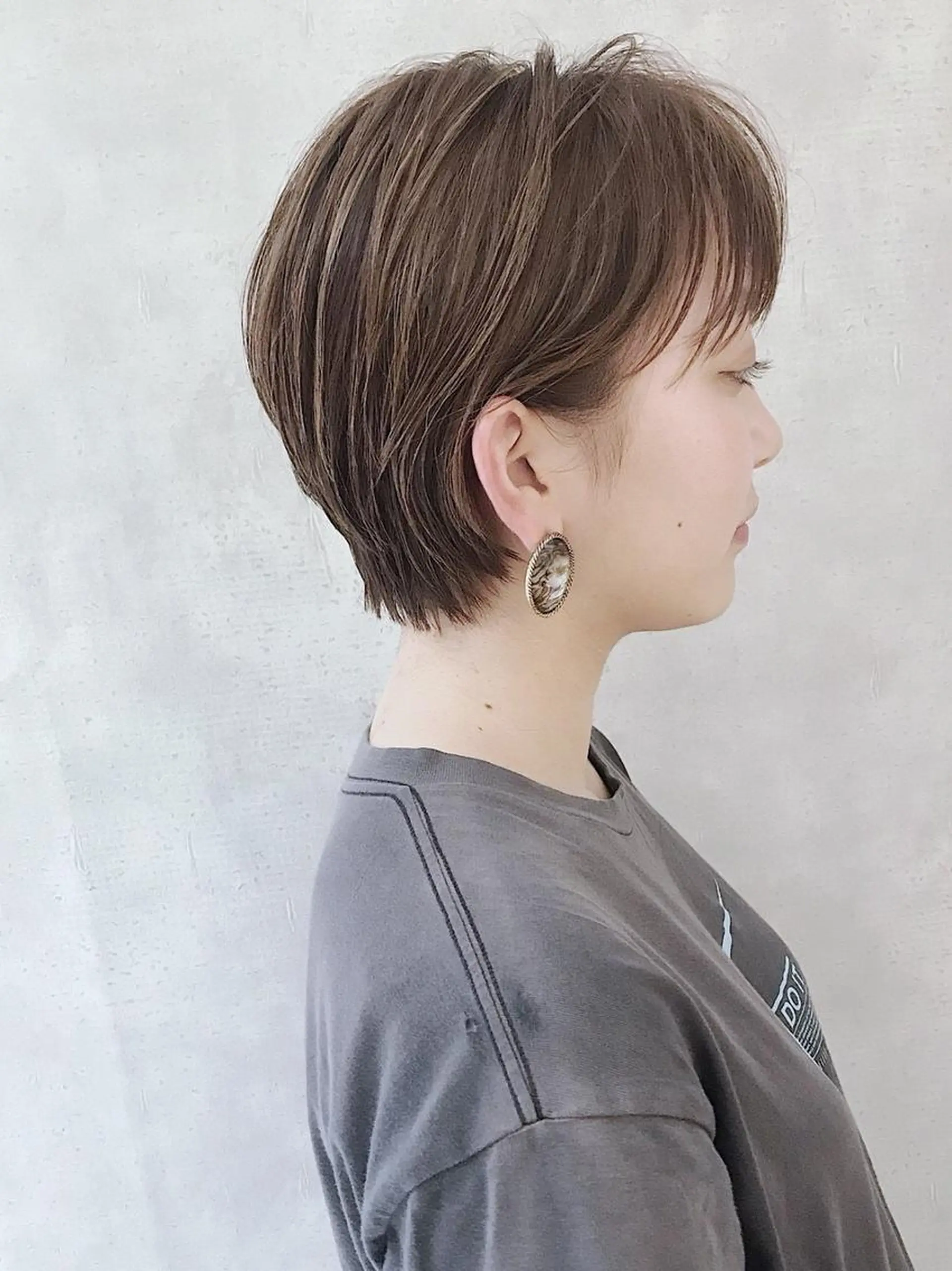 ショート カラー アディクシーカラー ブリーチ ケアブリーチ ダブルカラー ハイライトカラー MOU namba ムウナンバのヘアスタイル