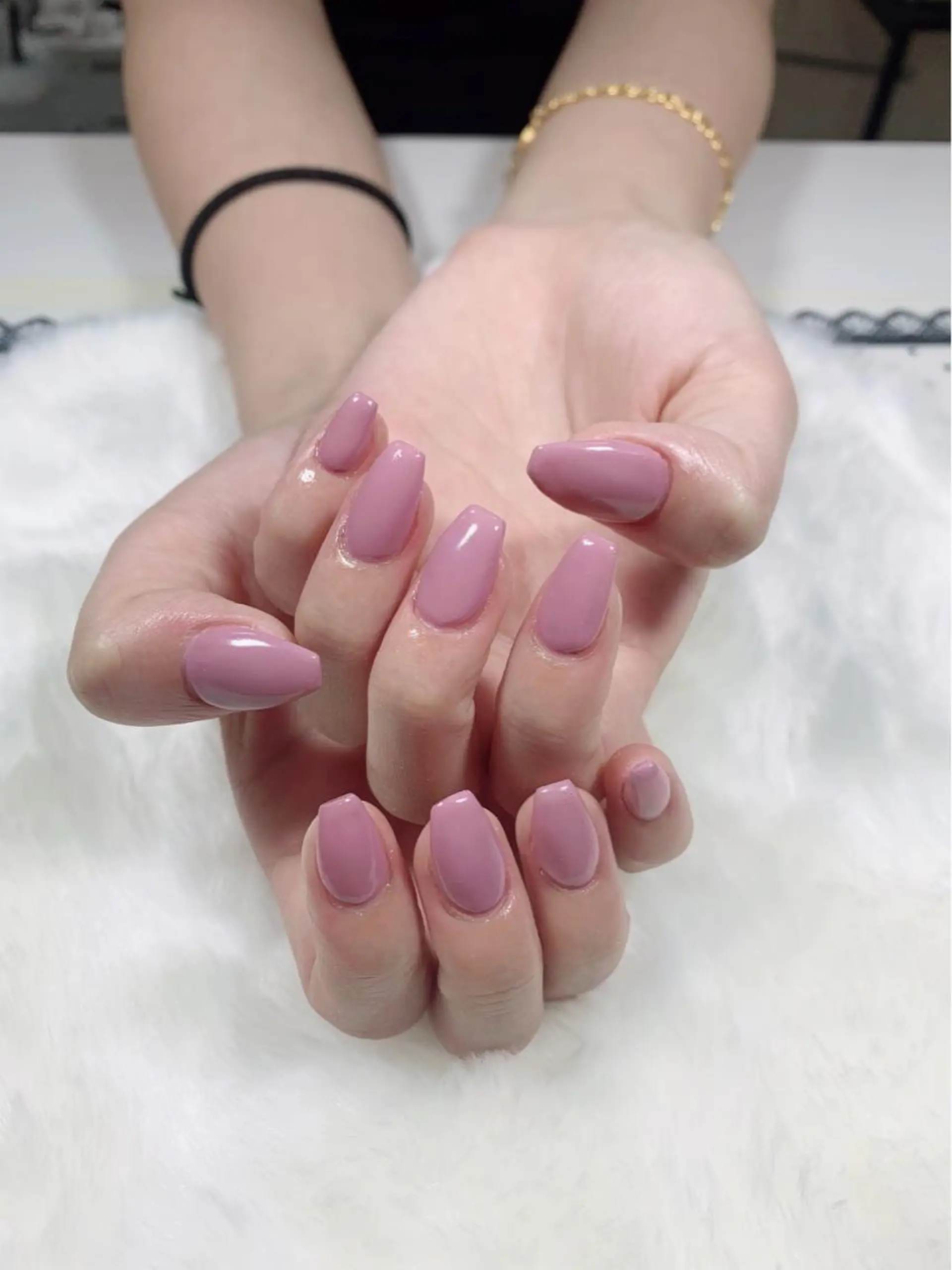 ネイル ワンカラーネイル ハンドネイル salon EMANのネイルデザイン