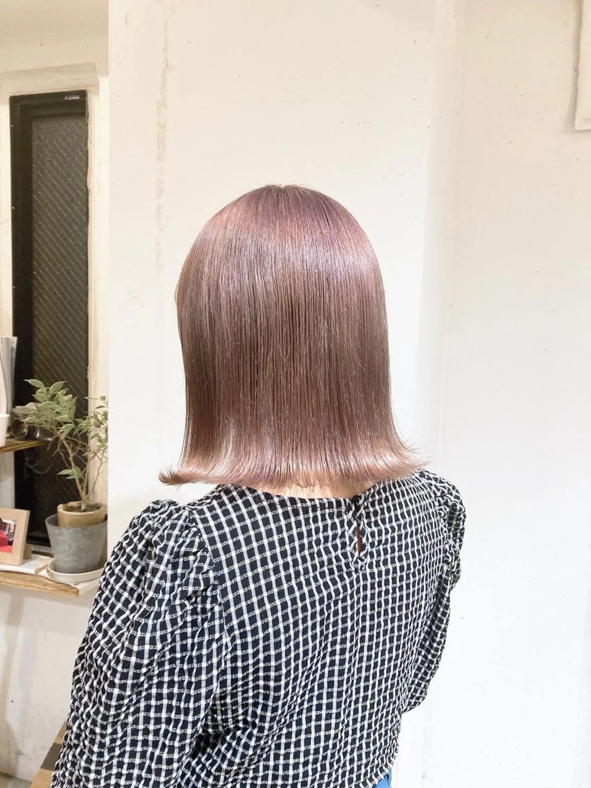 カラー ブリーチ ピンクカラー バイオレットカラー 💗モテ髪 ハイトーンあや💗のヘアスタイル
