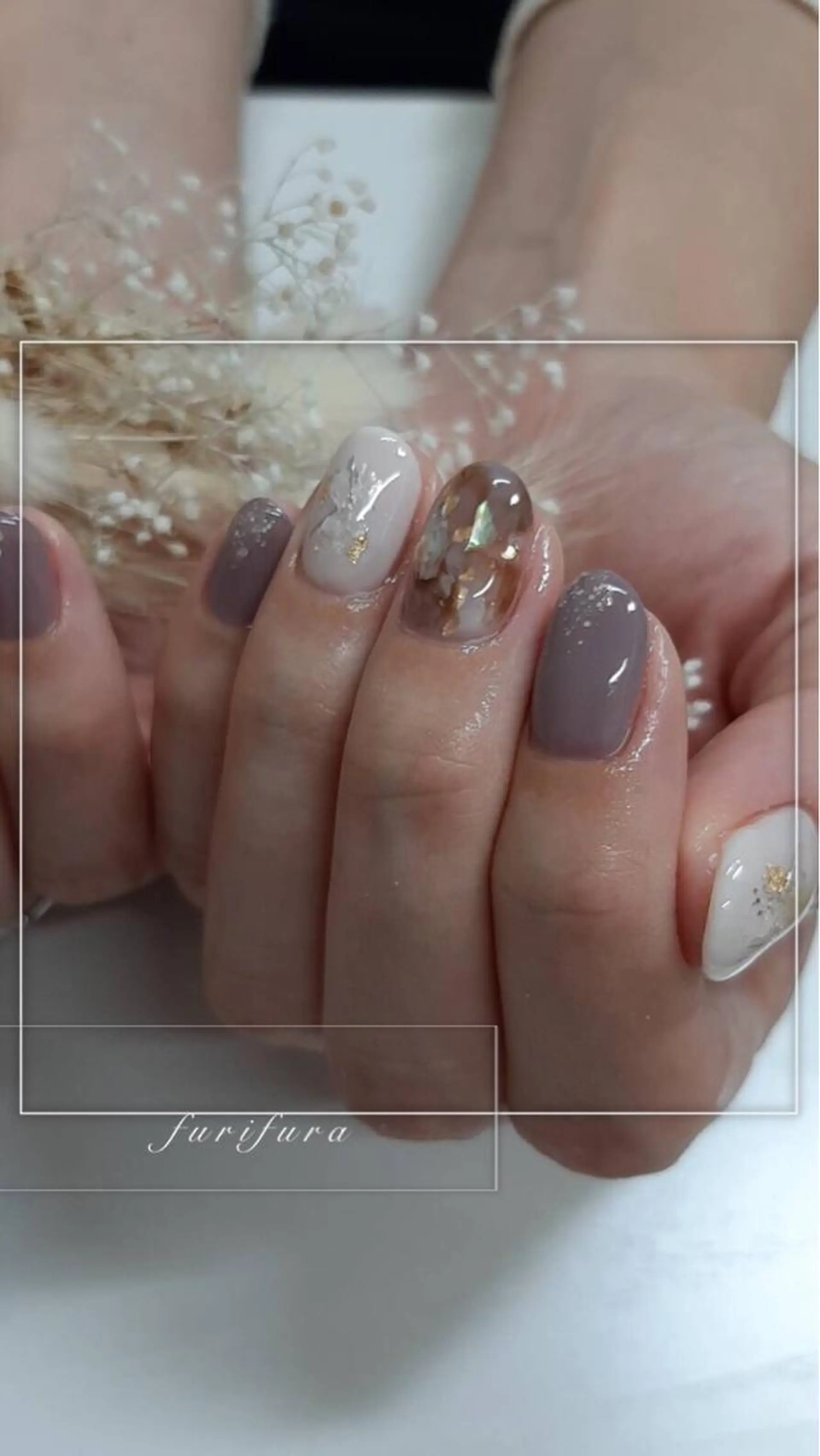 ネイル ハンドネイル ｆｕｒｉｆｕｒａ所属・f u r i f u r aのマツエク・マツパデザイン