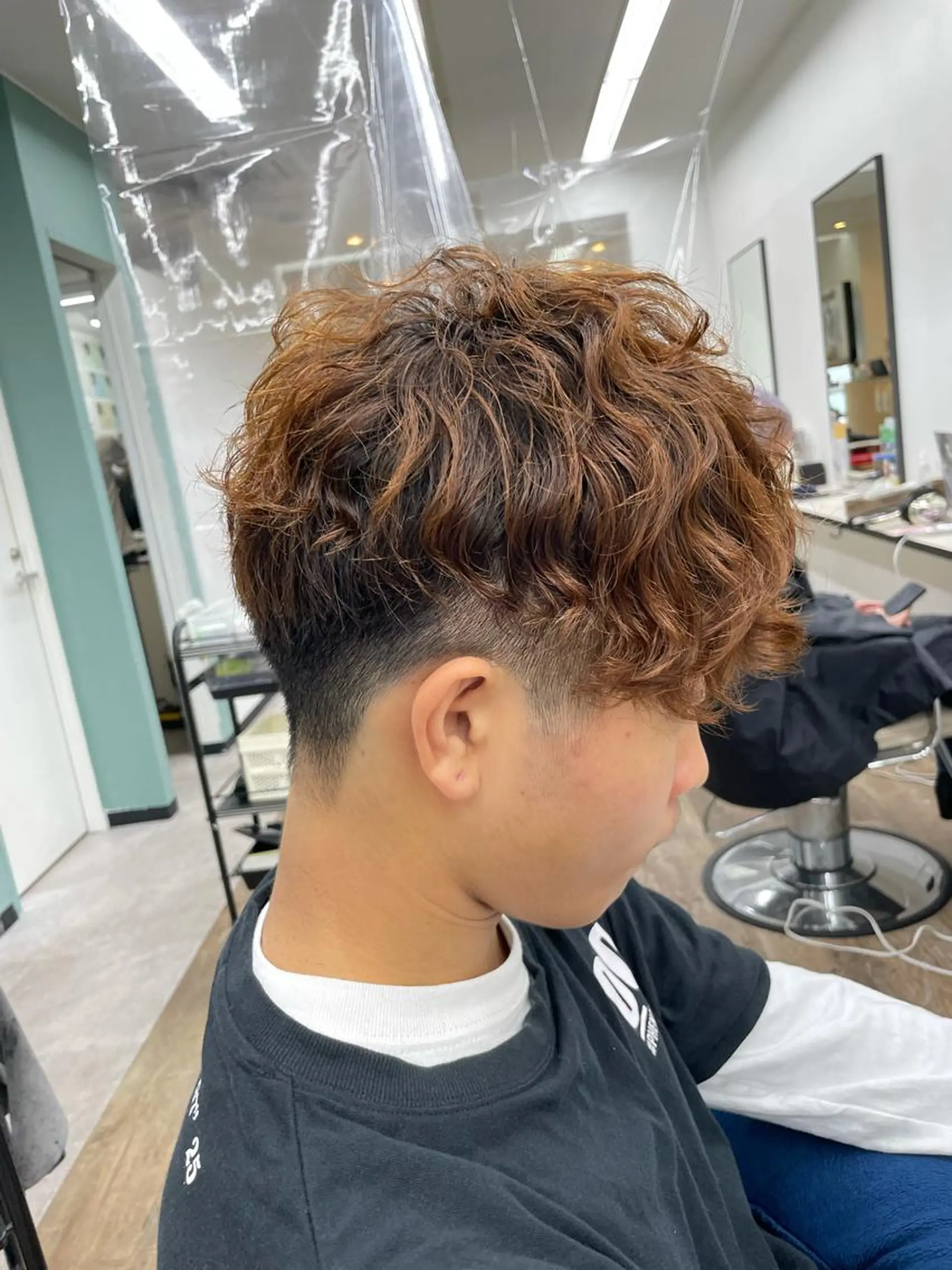 パーマ メンズ 🌻透明感韓国🌻 横山隆之介のヘアスタイル