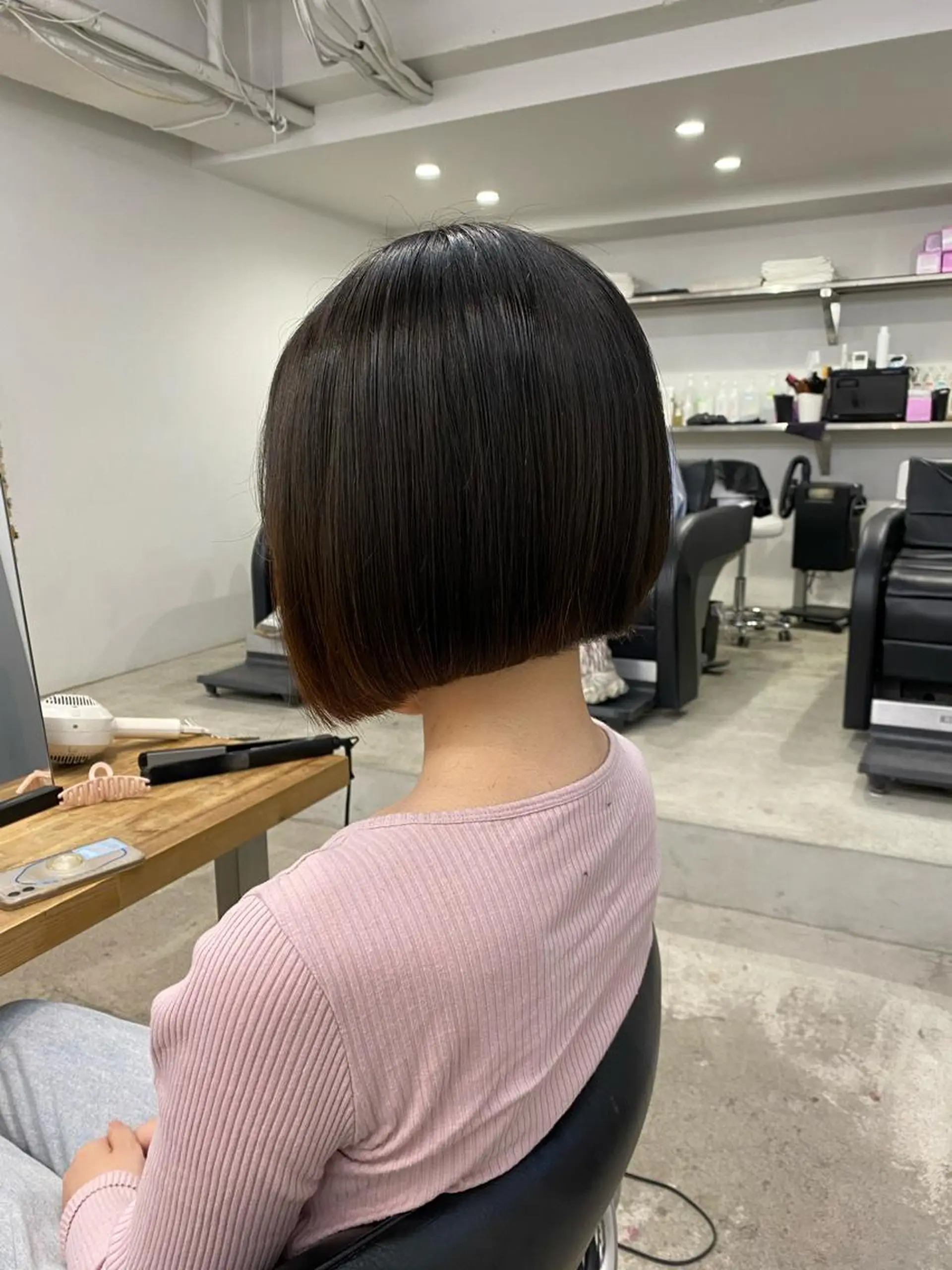 ショート ボブ tomoe 艶カラー💗🪽のヘアスタイル
